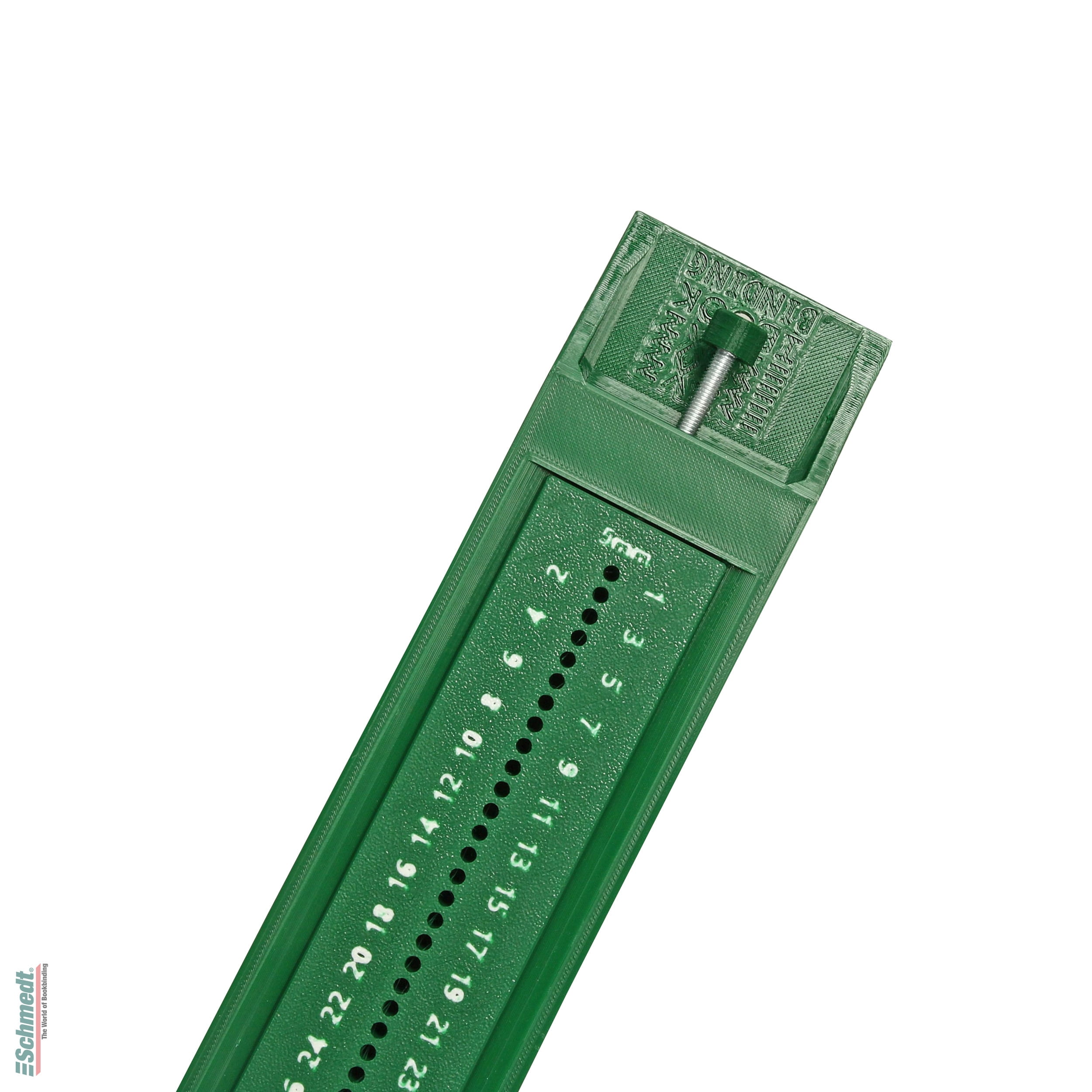 Vorstech-Schiene "Pro" mit 120°-Winkel - zum Vorstechen von Papierlagen vor der Handheftung - zum einfachen und gleichmäßigen Vorstechen von... - Bild-4