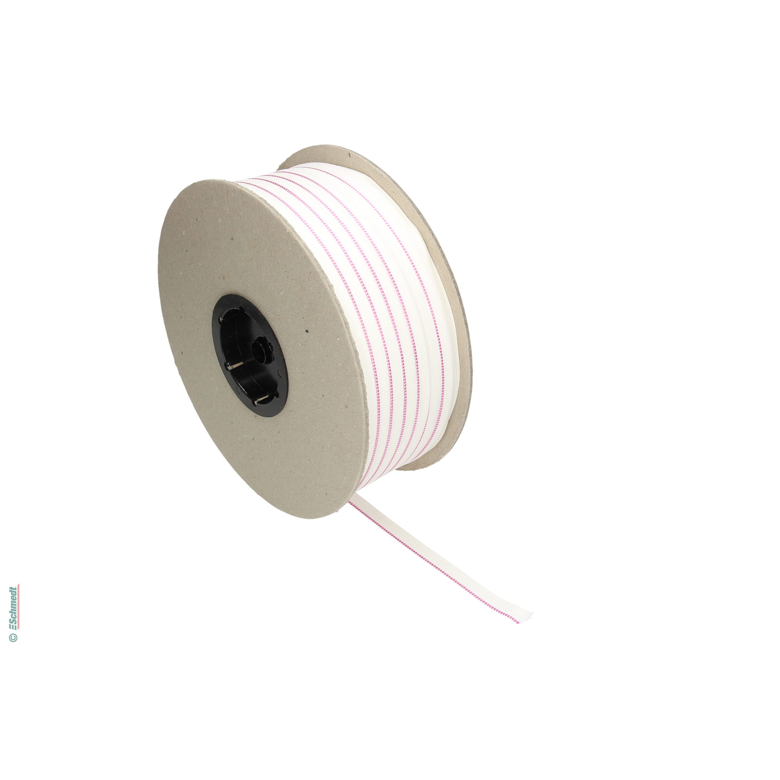 Headband  - premium quality - Colour B41 - pink/white - Roll Length (in m) 500 - coloured band attached to hardcover books at the top and bo...