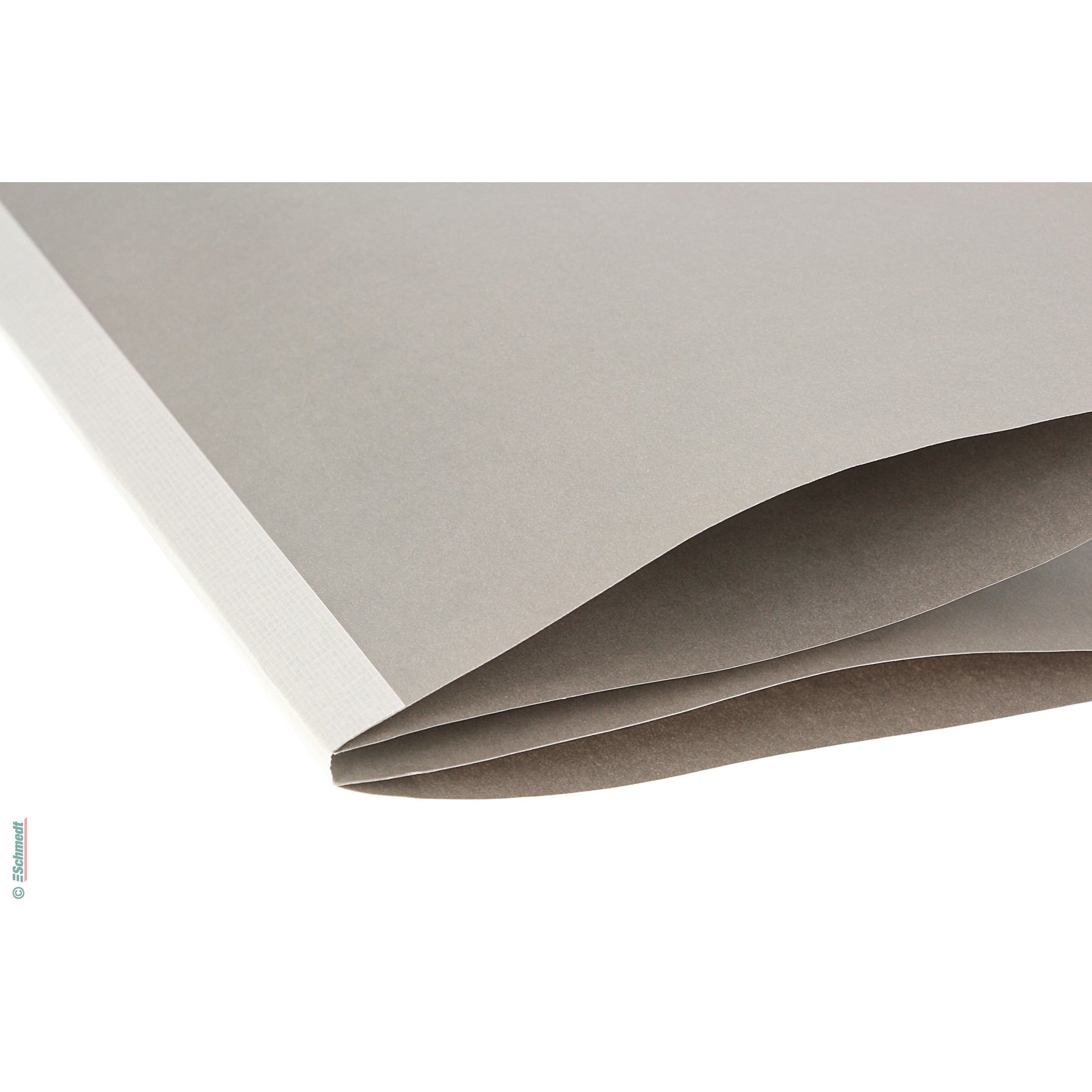 PräziCover - coloured, smooth - Colour grey - Book block thickness (in mm) 7,6 - 10,5 - to produce book blocks with real endsheets for hardc... - image-2