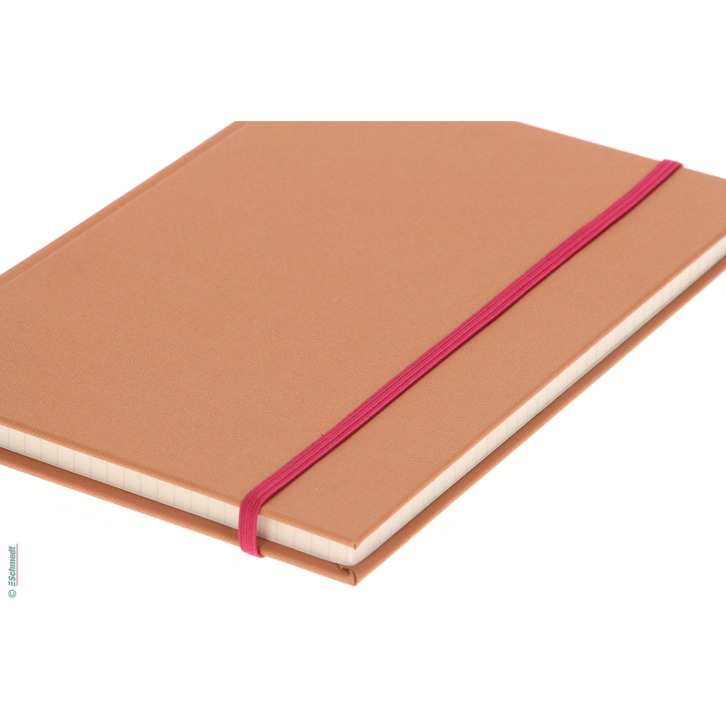 Ruban plat en caoutchouc, élastique • env. 5,5 mm de large - Couleur 010 - magenta - Longueur des rlx (en m) 100 - Peut aussi être équipée d... - image-1