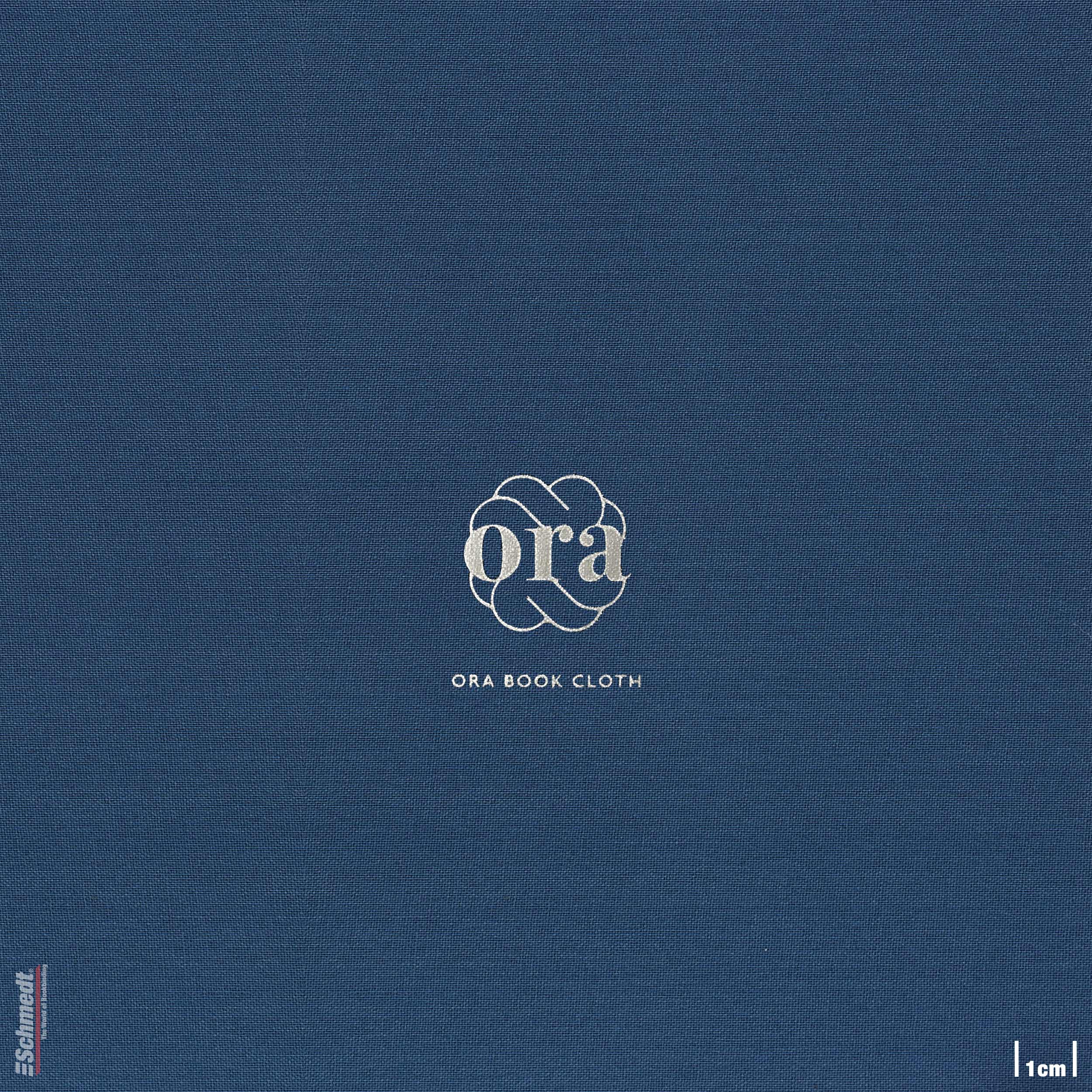 Ora • Buchleinen - Farbe 036 - rauchblau - Anwendungen: für Bucheinbände, Notizbücher, Ordner, Mappen, Schuber, Kästen, Schachteln, Etuis, G... - Bild-1