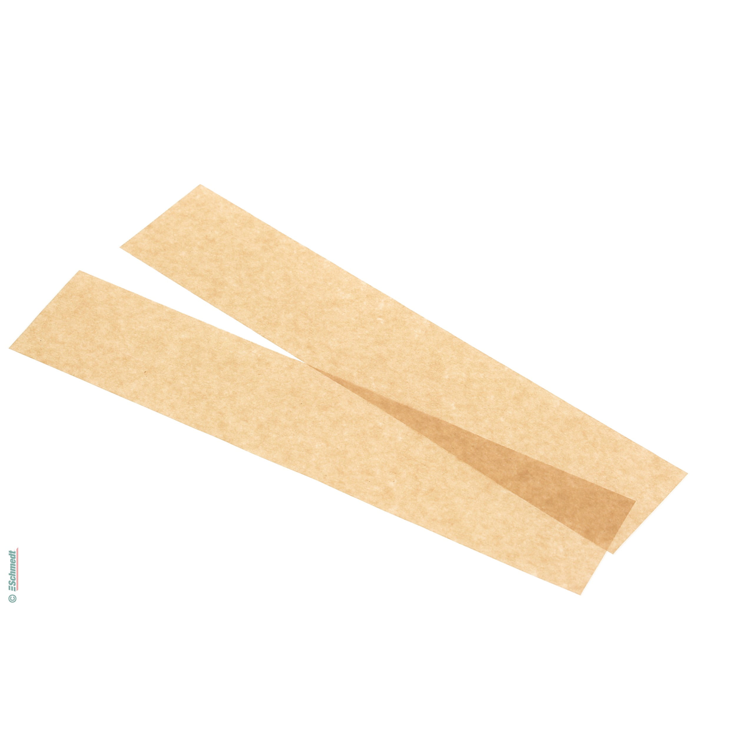Spezial-Schmierbogen - Paket mit 100 Blatt im Format 300 x 60 mm - Das Durchbohren dieses Wachspapiers schmiert die Papierbohrer von innen u... - Bild-2