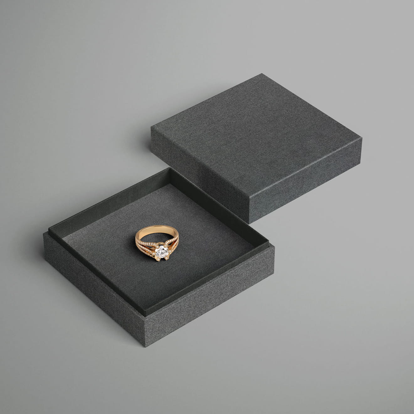 Englisch Buckram Metallic | Buchleinen - Farbe 6651 - titan - Anwendungen: für Bucheinbände, Speisekarten, Notizbücher, Ordner etc.... - Bild-2