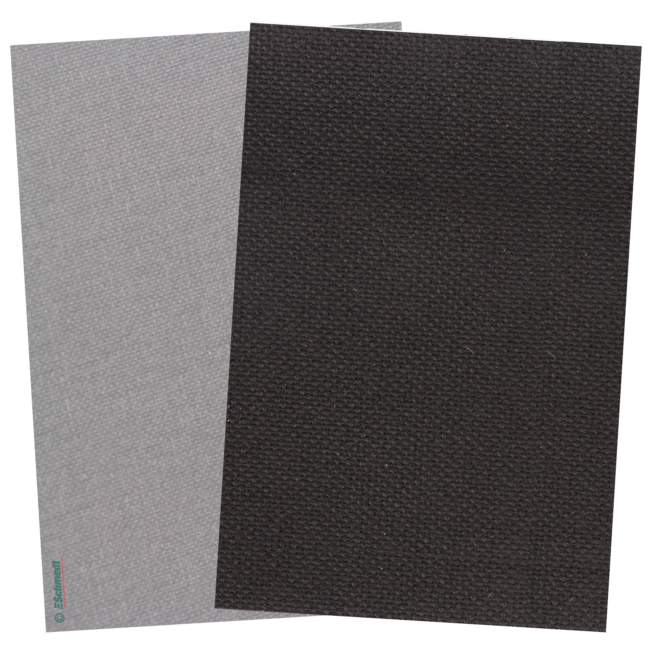 Book cloth with uncoated surface