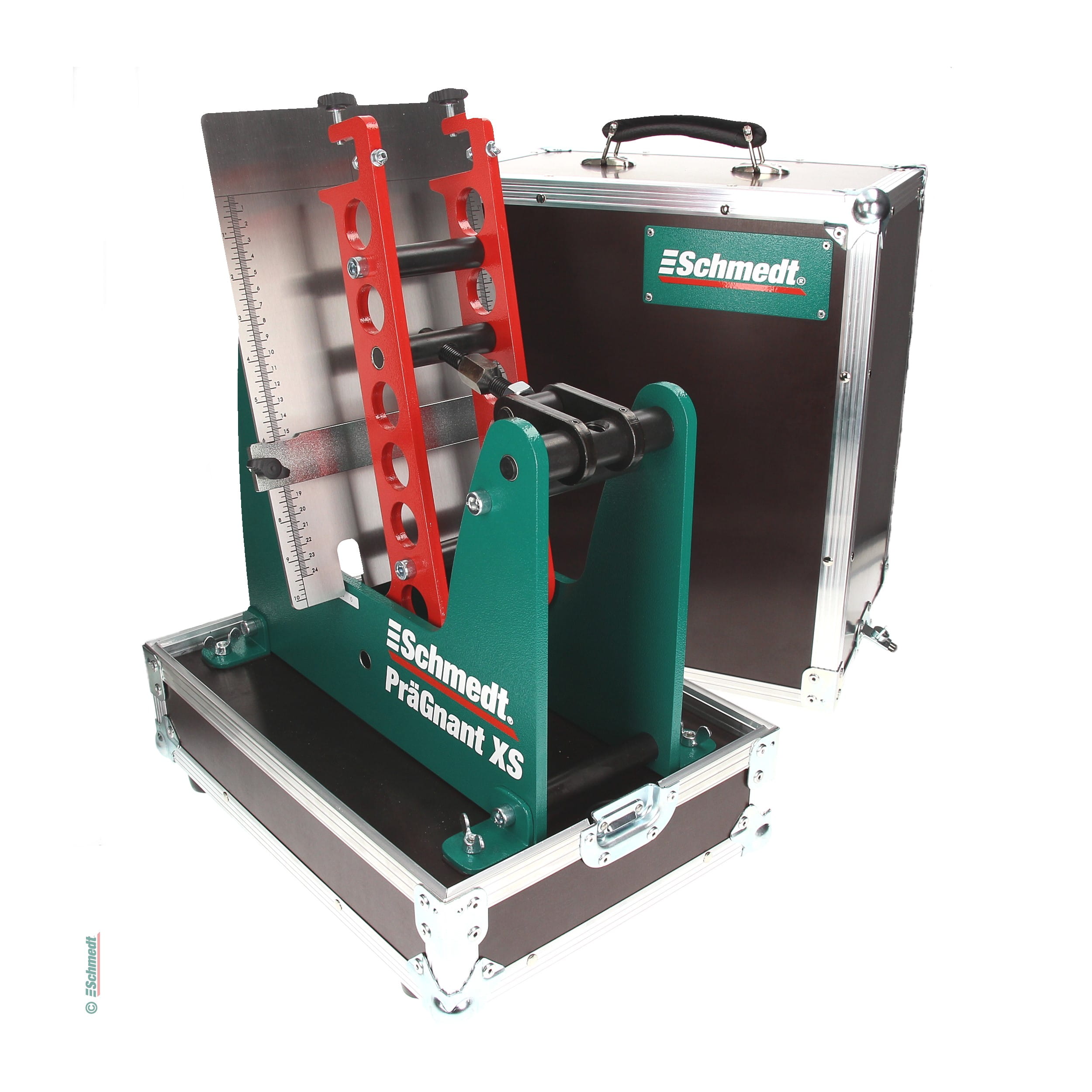 Transport case - » with extra case for accessories and trolley handle
» Dimensions (int.): 360 x 250 x 80 mm bottom x 410 mm top... - image-1