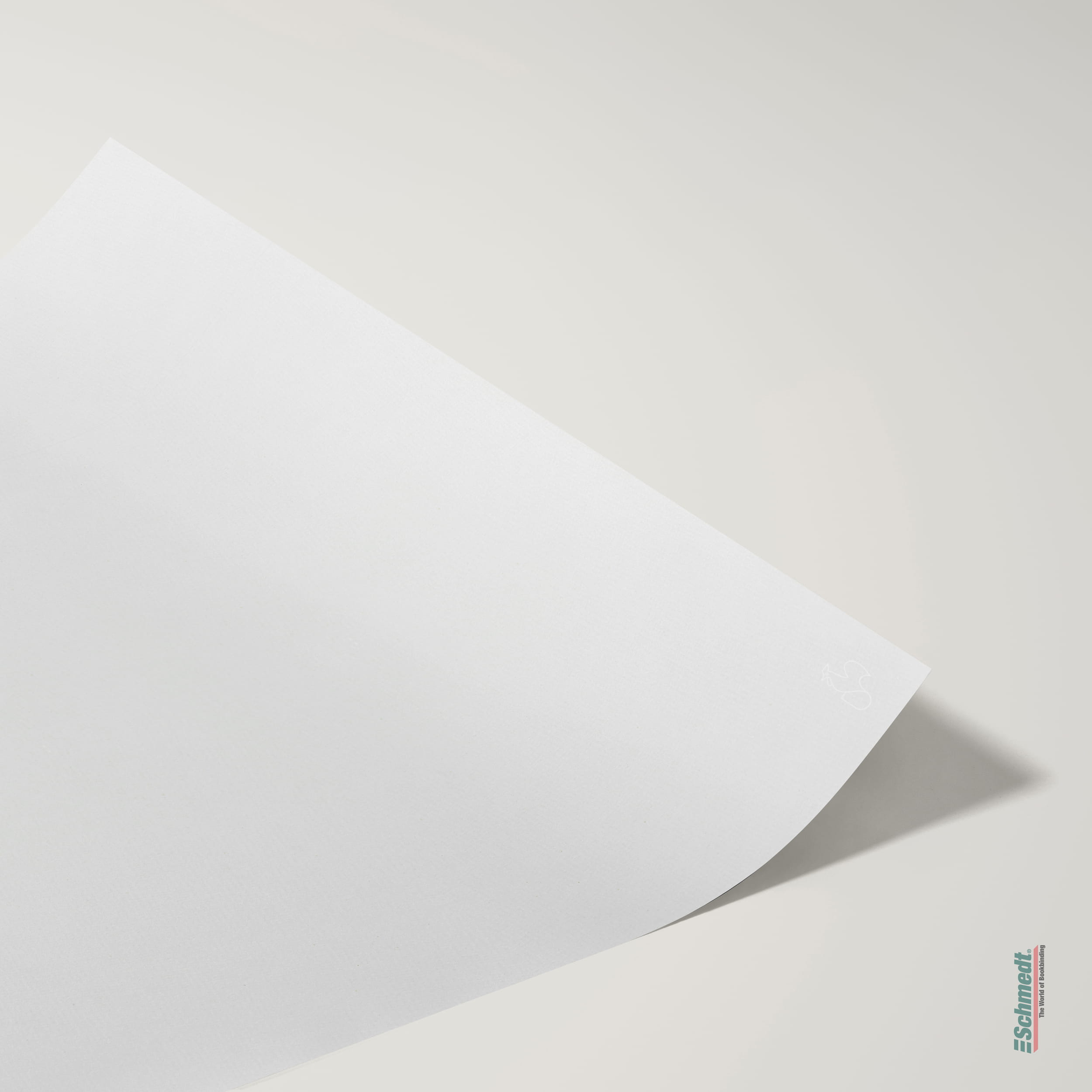 Ingres-Büttenpapier - Farbe 130 - hellweiß - einsetzbar als Vorsatzpapier oder als exklusives Umschlag- und Einbandmaterial für Bücher. Auch... - Bild-1