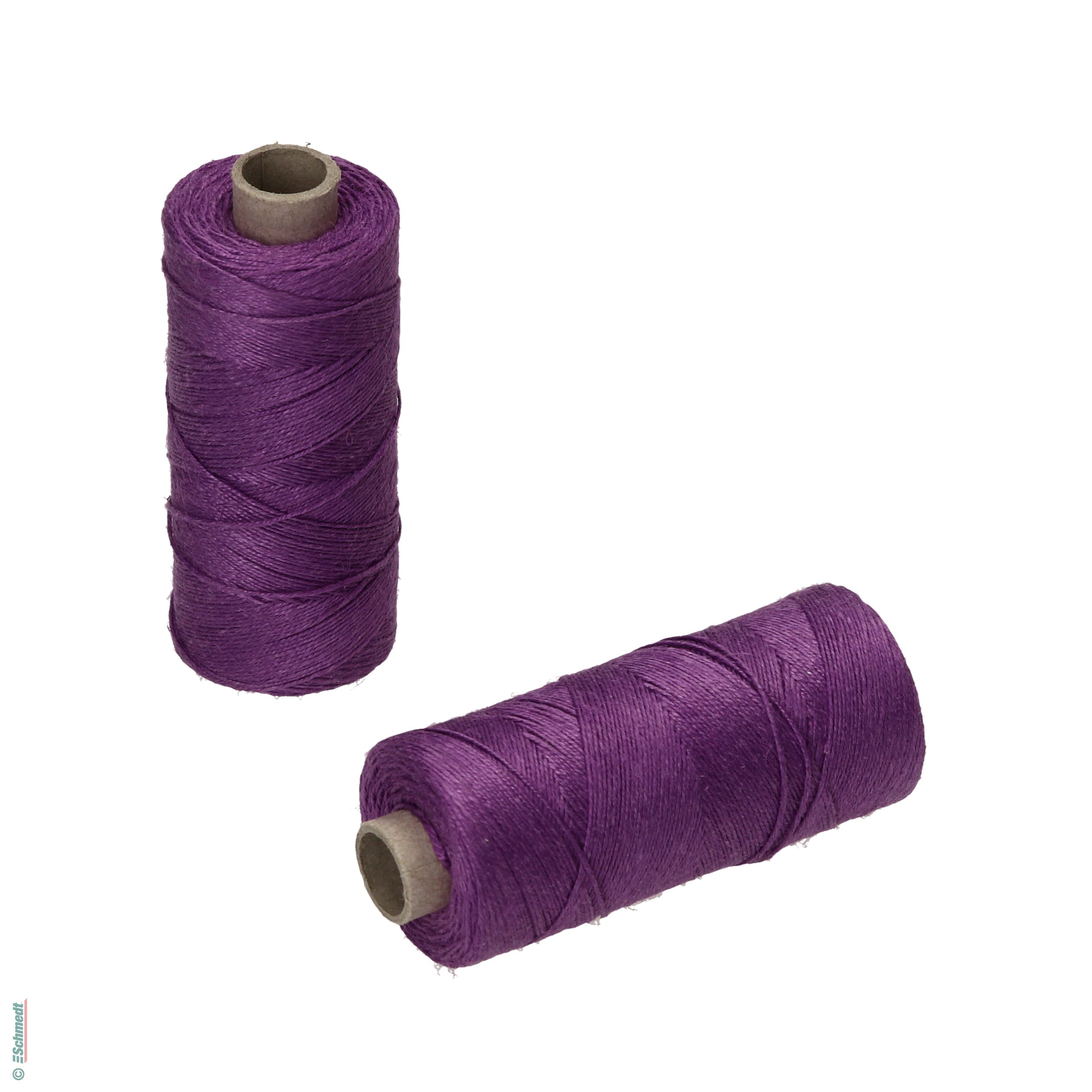 Sewing thread | coloured - Size 18/3 - appro. 0.55 mm - Colour 60 - purple - for manual thread-stitching...