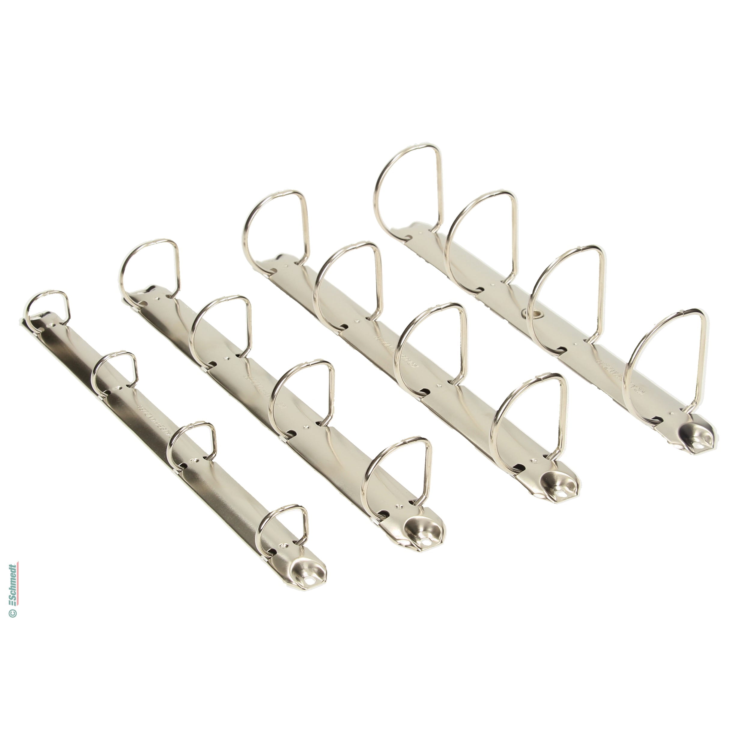 Original Combi D-Mechanik mit 4 Ringen - für Lochabstand 80 - 80 - 80 mm [A4] - Mechanik für die Herstellung von Ringbüchern und Ordnern.... - Bild-1