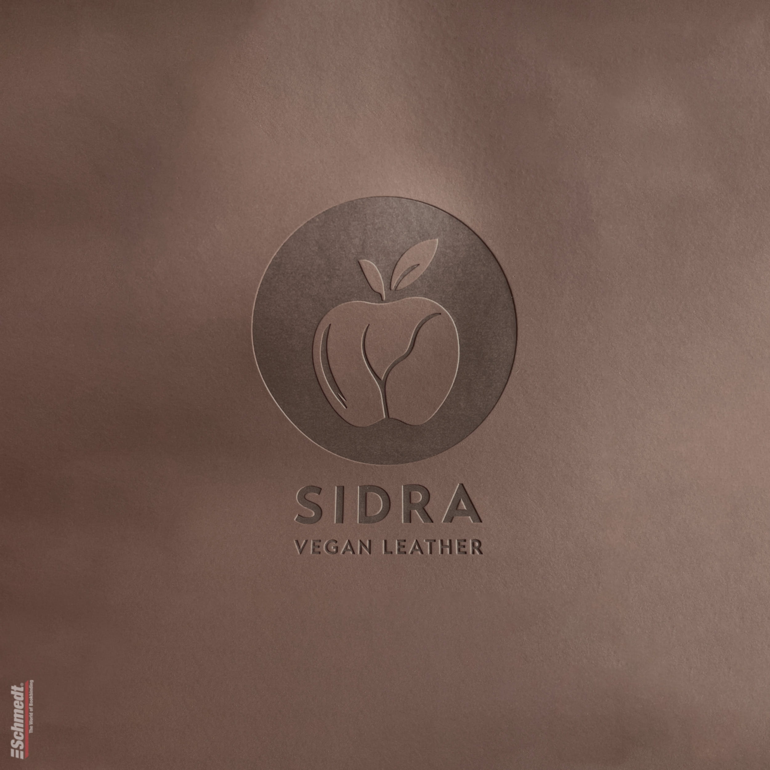 Sidra • cuero de manzana - Color 016 - avellana - Aplicación: para tapas de libros de alta calidad, álbumes, menús, cajas etc.... - imagen-1