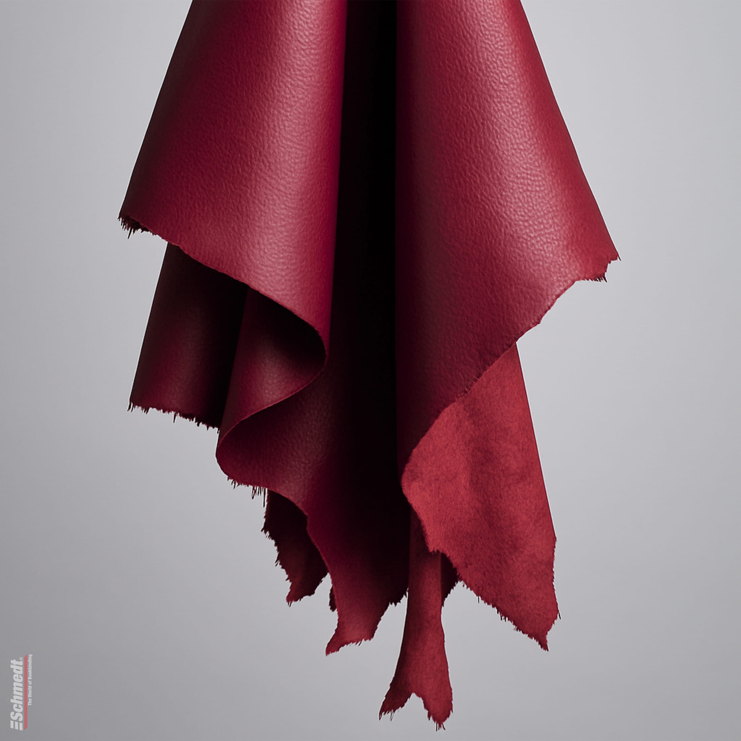 Oase-Ziegenleder - Voll-Leder - Farbe 021 - karminrot - Größe I - Standard - zur Herstellung von hochwertigen Büchern mit Echtleder-Einband ... - Bild-1