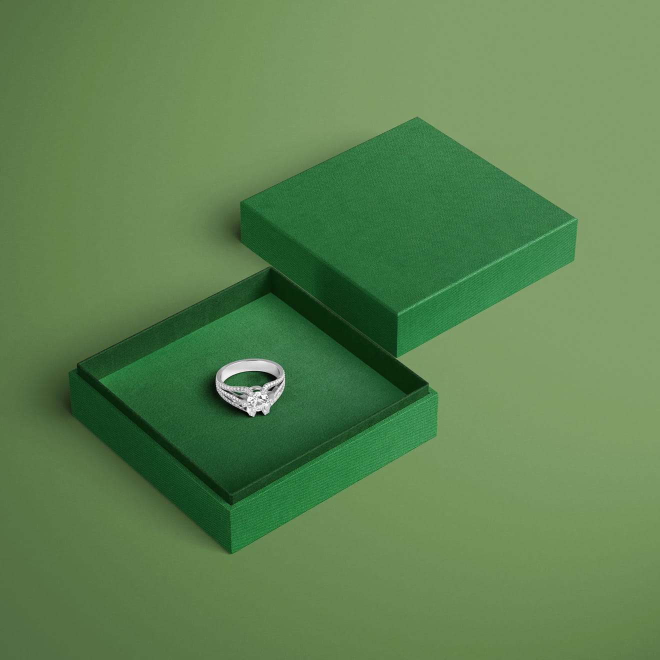 Englisch Buckram • toile de reliure de qualité supérieure - Couleur 591 - vert clair - couvertures de livres, livres-biblithèque, 
cartes d... - image-1