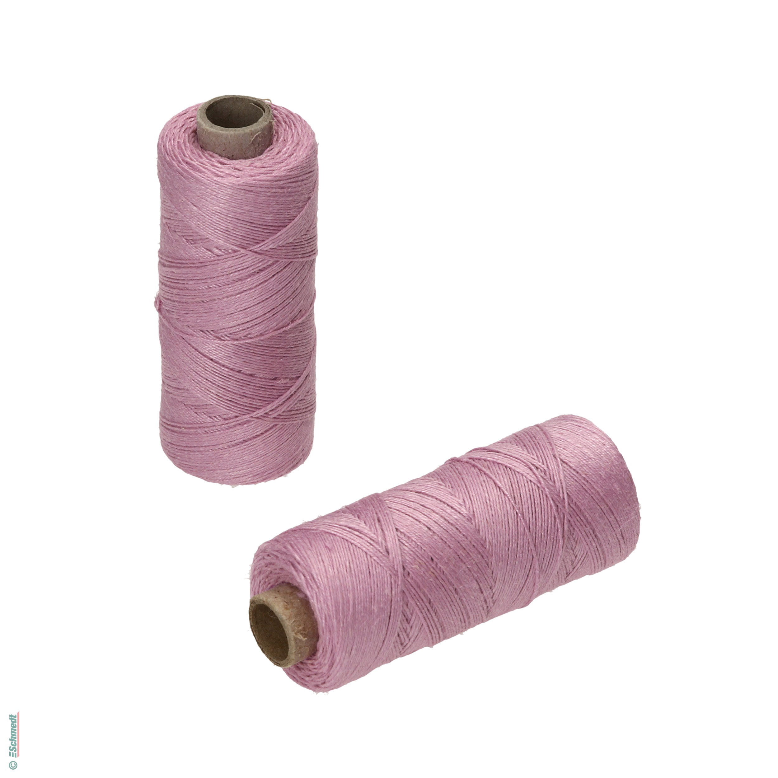 Hilo para coser a mano | de colores - Tamaño 18/3 - aprox. 0,55 mm - Color 40 - violeta - para el cosido con hilo manual...