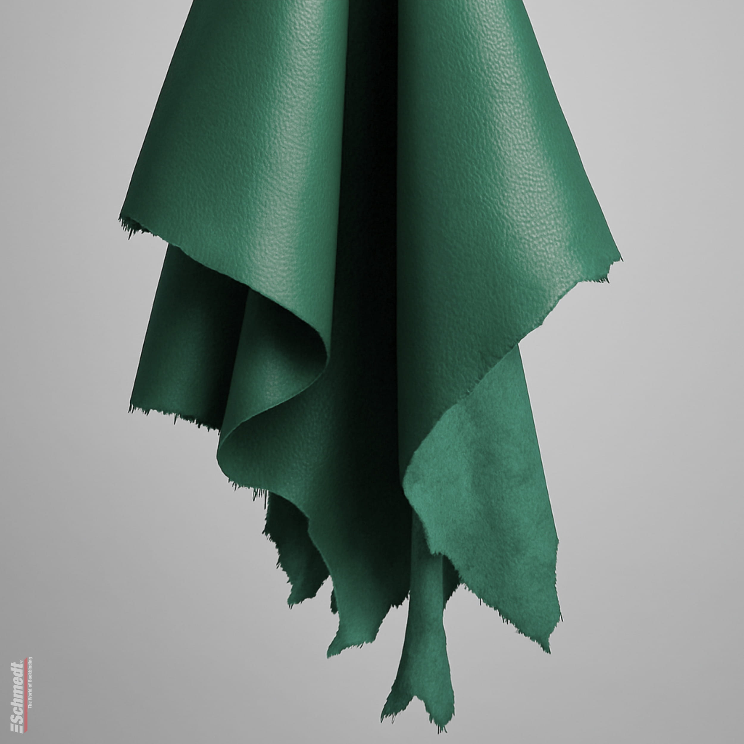 Oase-Ziegenleder - Voll-Leder - Farbe 027 - grün - Größe I - Standard - zur Herstellung von hochwertigen Büchern mit Echtleder-Einband oder ... - Bild-1