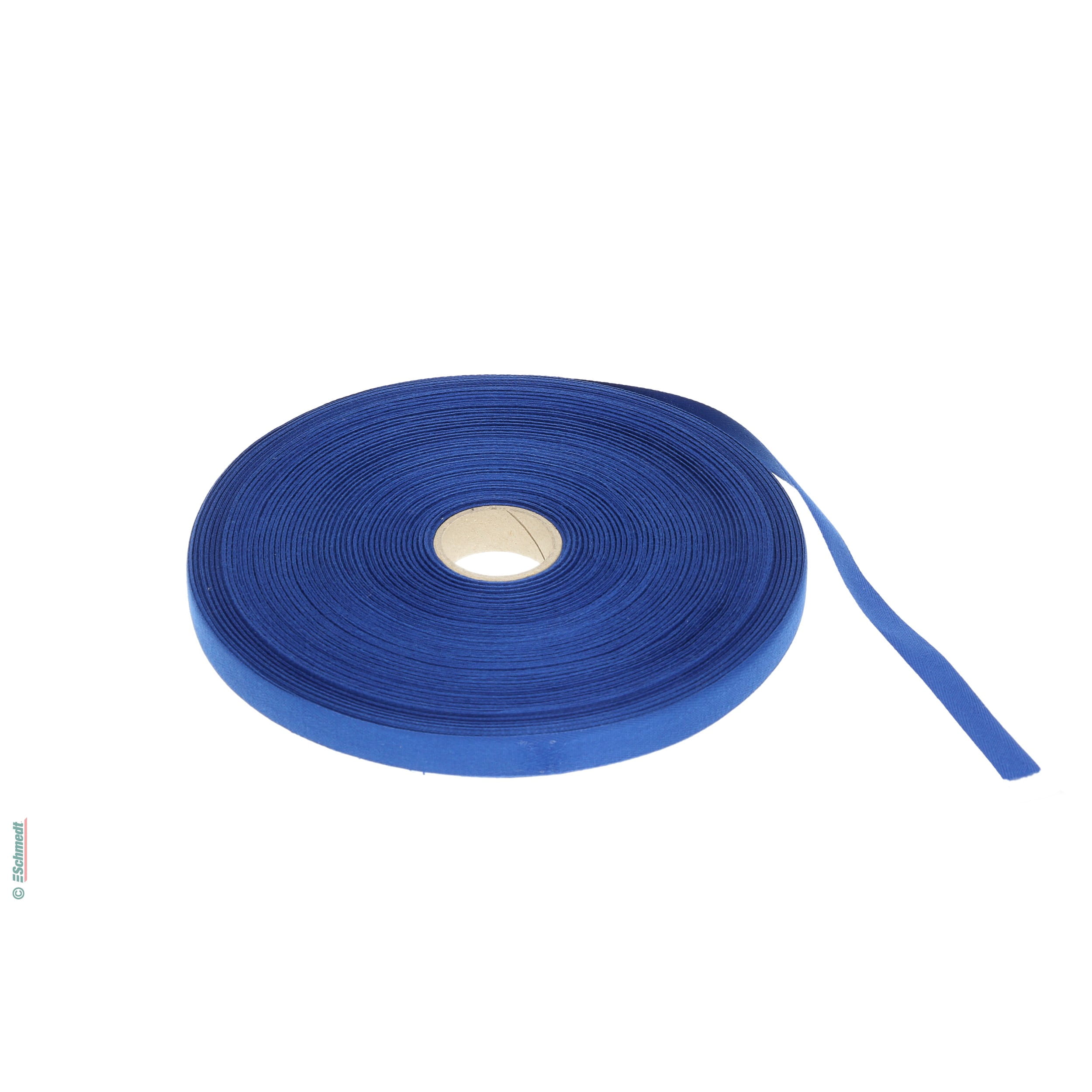 Mappenband - Spitzenqualität - Farbe mittelblau - Breite (in mm) 15 - Hochwertiges Baumwollband zum Verschließen von Mappen oder Büchern....