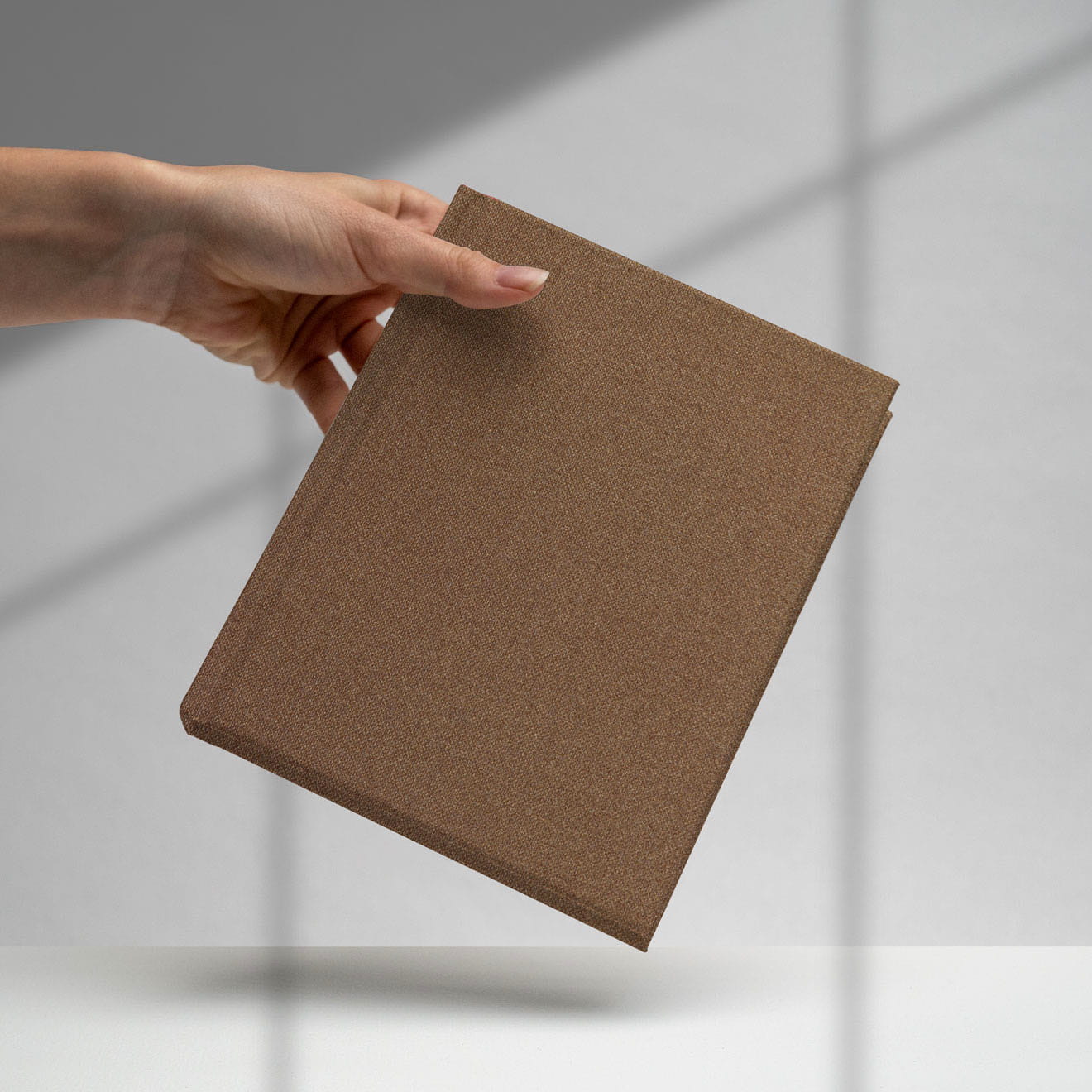 English Buckram Metallic | binding cloth - Colour 6656 - bronze - for book covers, menus, diaries, notebooks, file folders etc.... - image-3