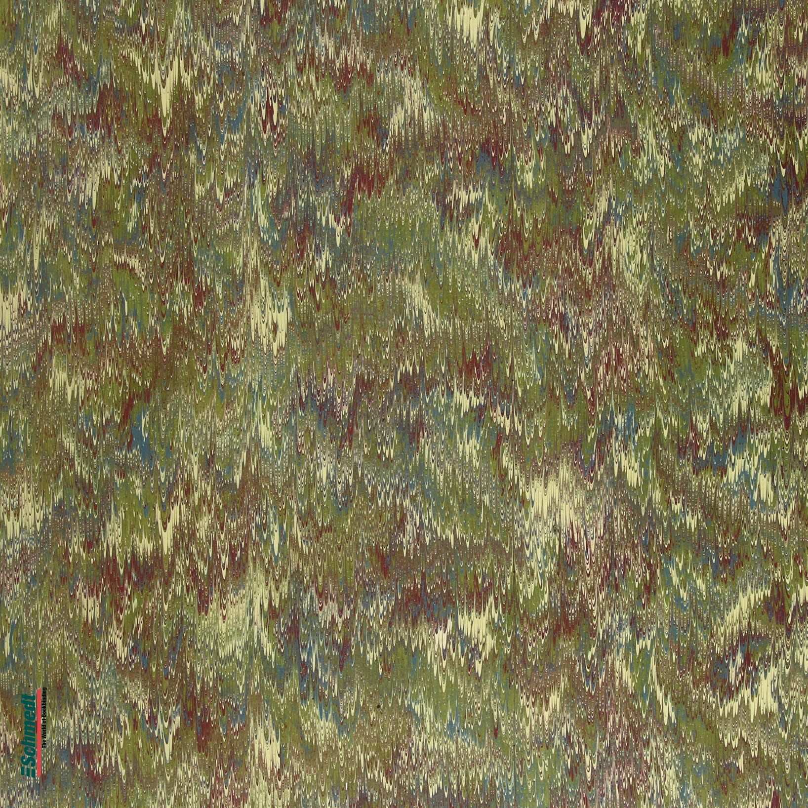 Genuine marbled paper Type "Comb" - for book covers, boxes or crafts...