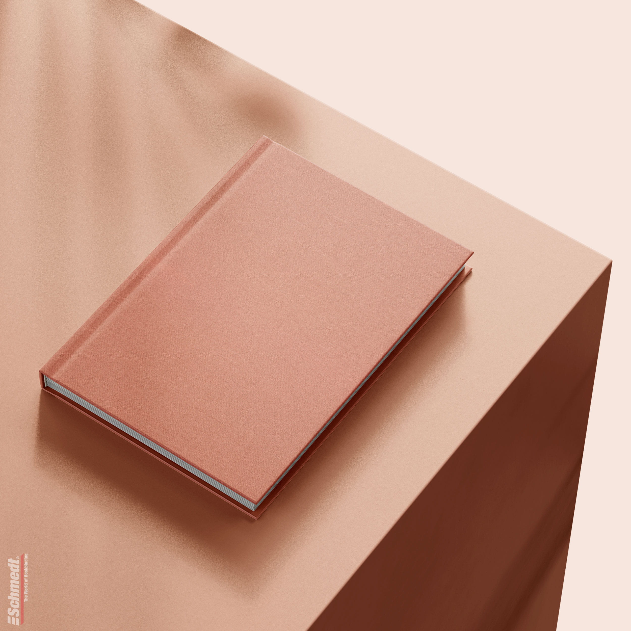 Ora • Buchleinen - Farbe 042 - indischrot - Anwendungen: für Bucheinbände, Notizbücher, Ordner, Mappen, Schuber, Kästen, Schachteln, Etuis, ... - Bild-4