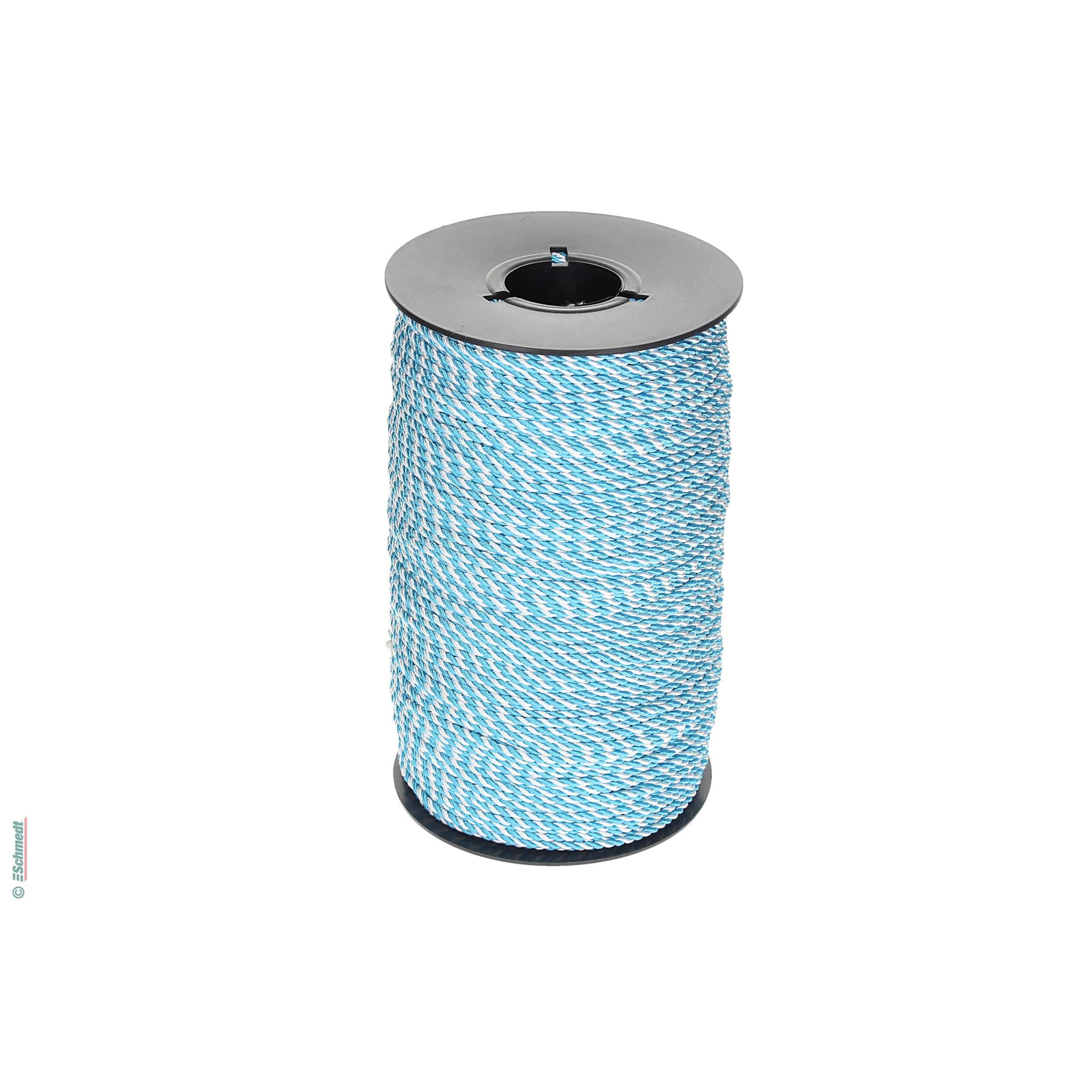 Album cord, approx. 3 mm thick - Shade: blue/white - Roll length: 350 mts - Anwendung: for certificates, medals, pennants and packagings...
