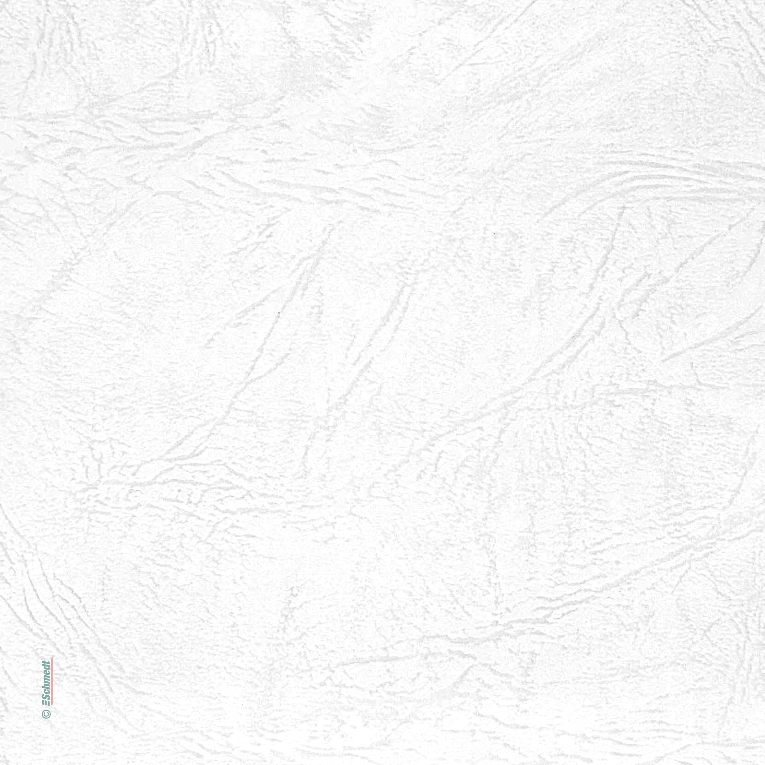 Nebelhorn • papel natural con aspecto de cuero - Color 007 - blanco - para encuadernado de tapas de libros, carpetas, archivadores, paquetes...