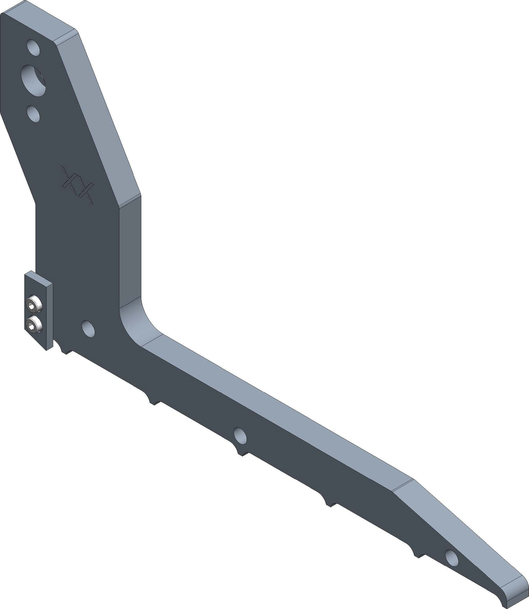 Centre joint bar, 210 mm long - for PräDeKa XL...