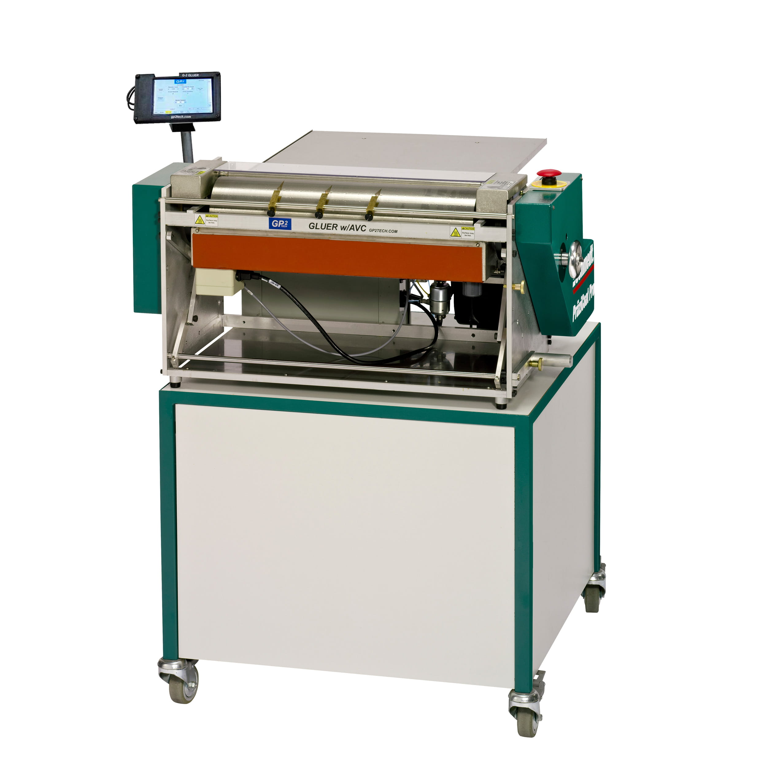 PräziCoat Pro TS - Anleimmaschine für Heißleimgallerte - Anwendungen: Gewebenutzen, laminierte Überzugspapiere... - Bild-4