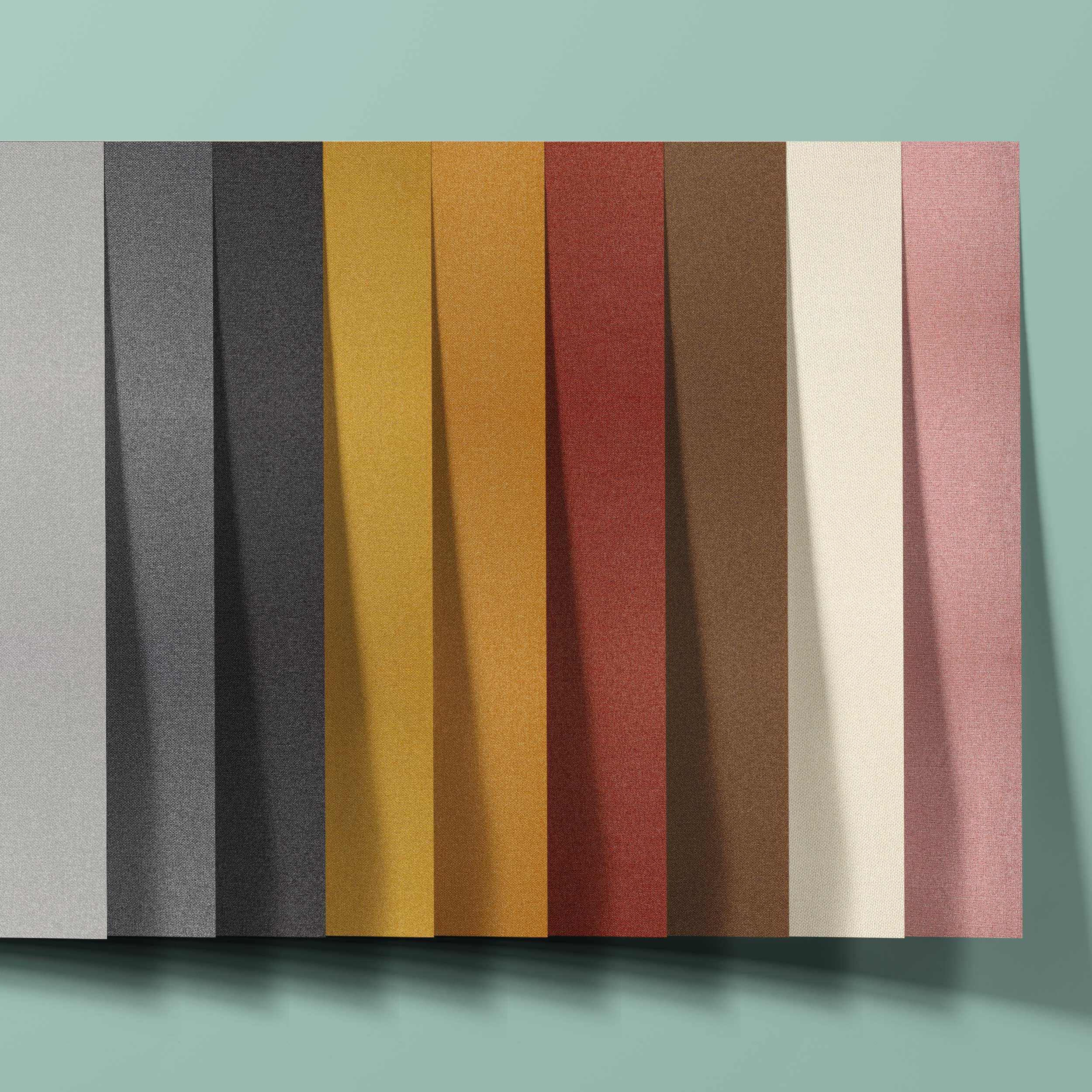 English Buckram Metallic • binding cloth - with glossy coating - for book covers, menus, diaries, notebooks, file folders etc.... - image-1