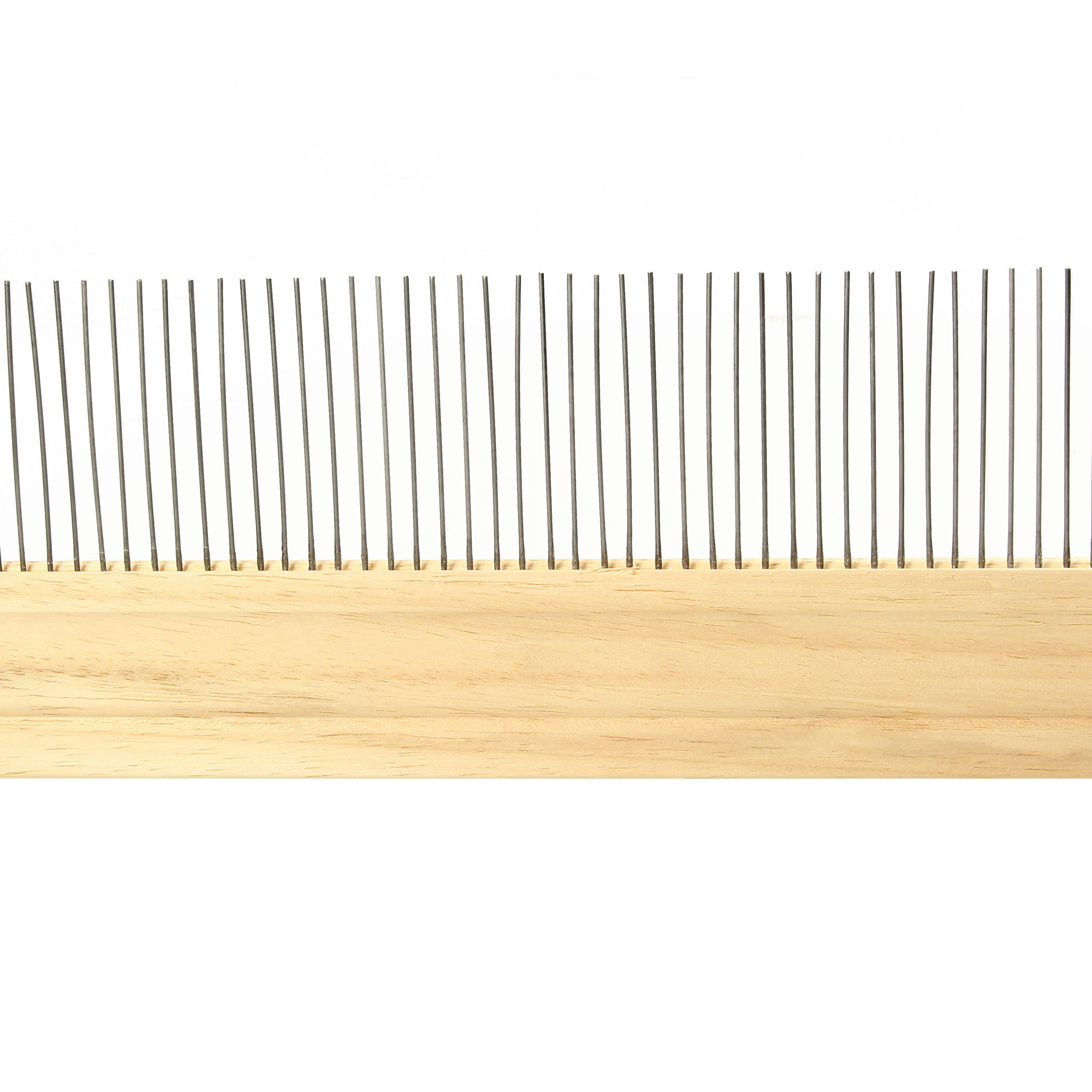 Marmorierkamm - Ausführung einreihig - Nadelabstand 5 mm - zum Kreieren von Mustern und Farbeffekten beim Marmorieren von Papier... - Bild-1