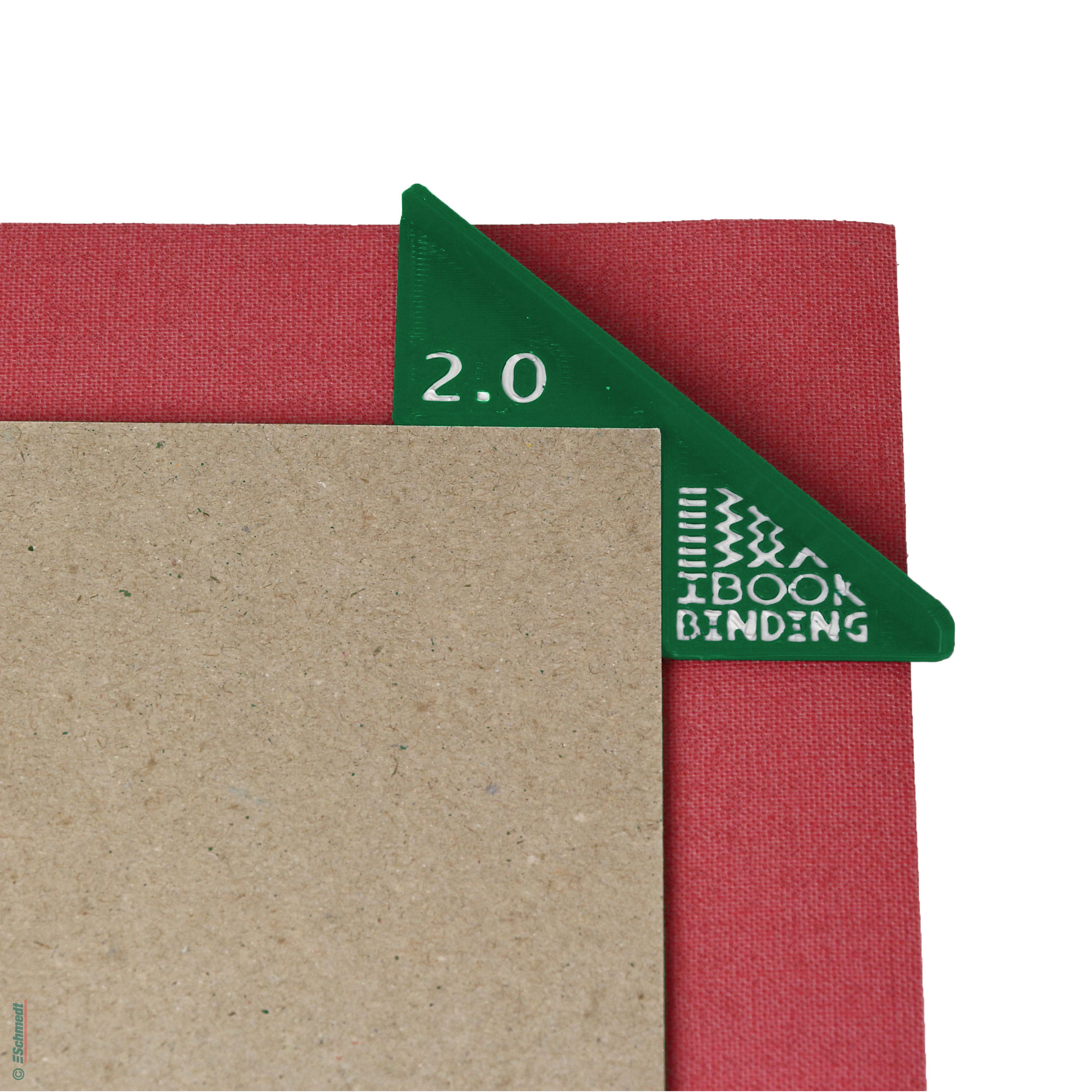 Dispositivo para cortar las esquinas - Tamaño 2,0 mm - Herramienta práctica  que permite cortar la esquina del material de cubierta ribetead... - imagen-1