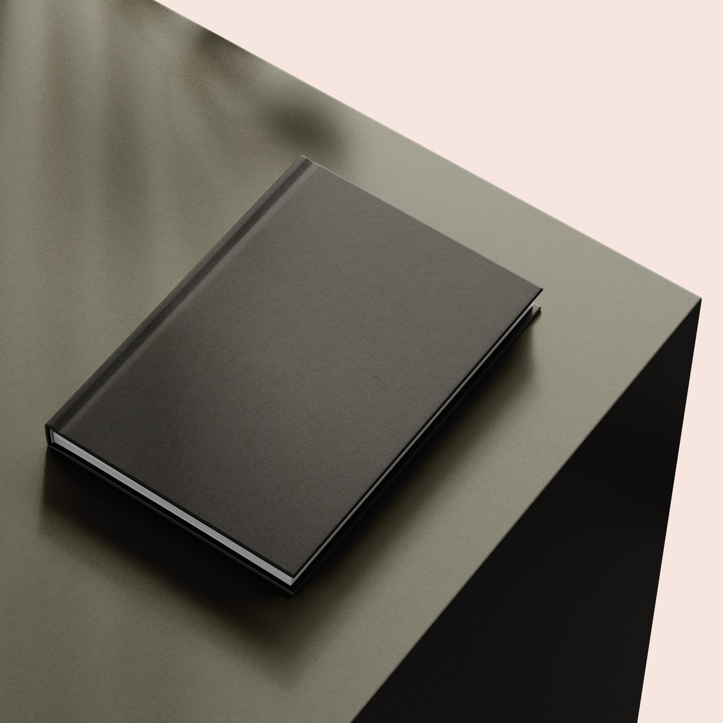 Ora • Buchleinen - Farbe 028 - anthrazit - Anwendungen: für Bucheinbände, Notizbücher, Ordner, Mappen, Schuber, Kästen, Schachteln, Etuis, G... - Bild-3