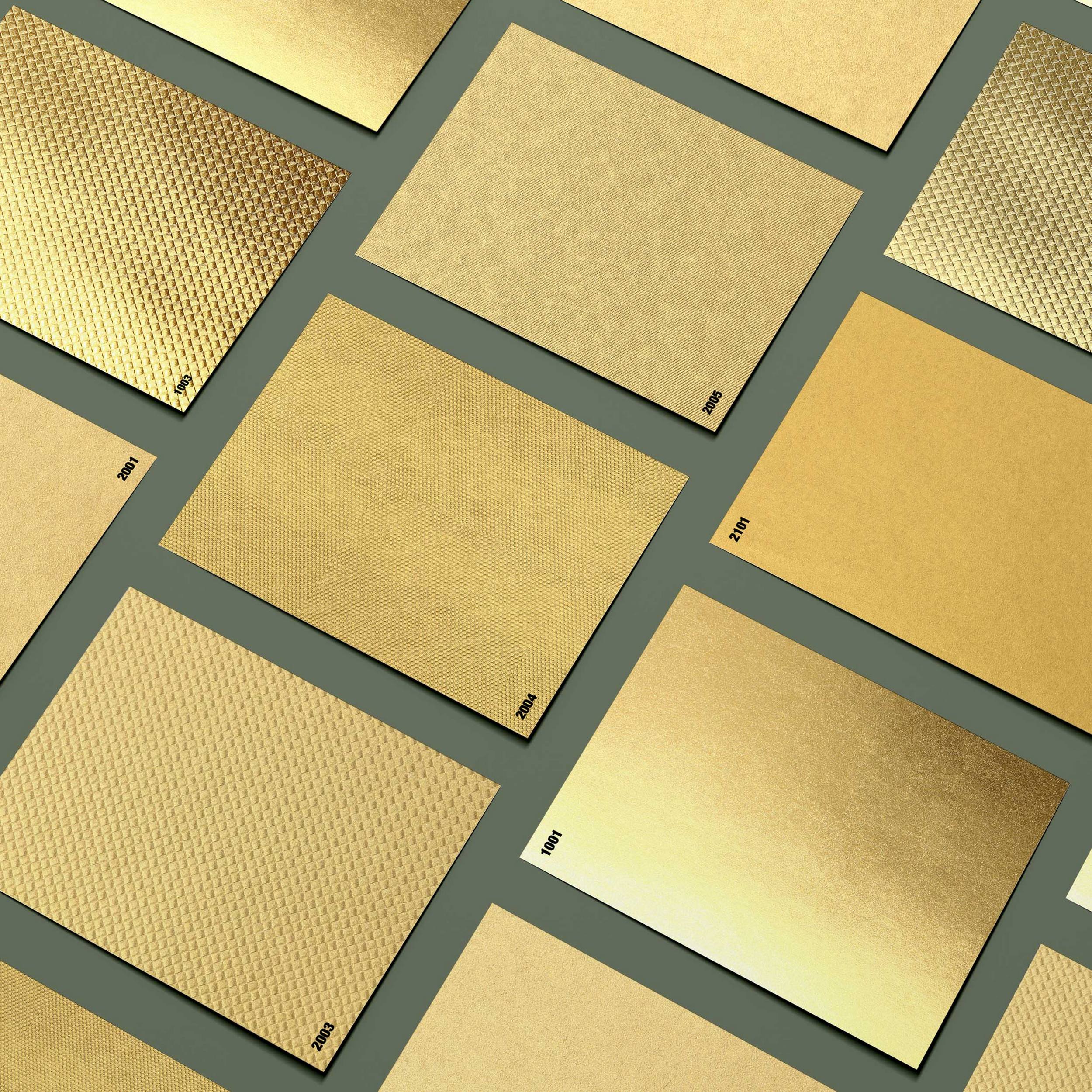 Nobilis • metallic paper • gold - Paper with a precious metal finish - paper used as cover paper for books, boxes, cases, packagings, Origam... - image-1