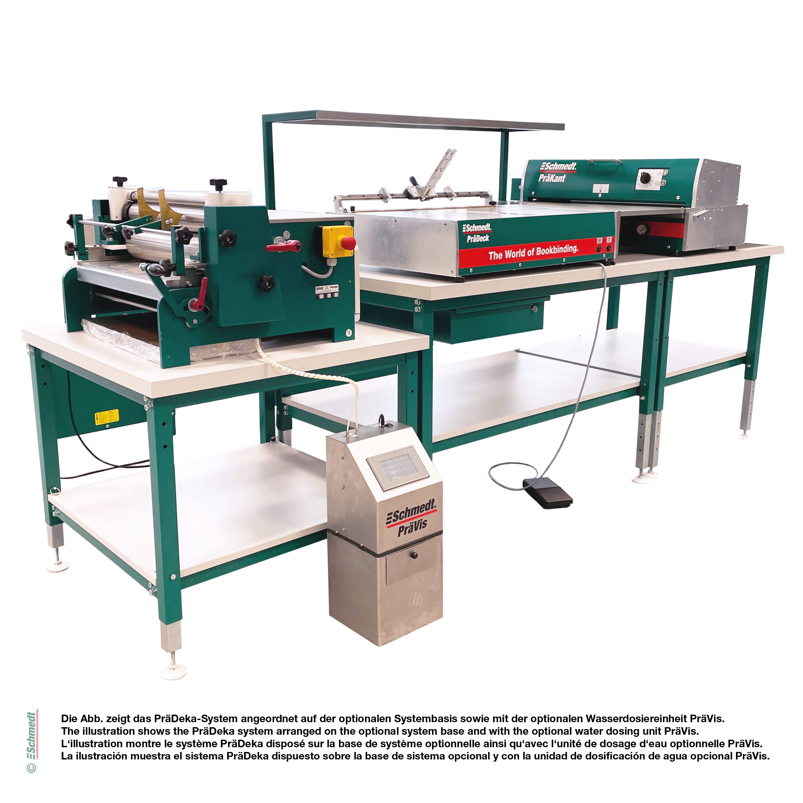 PräDeka | Système à fabriquer couvertures - pour couvertures rigides en une ou plusieurs parties - Le système PräDeka est destiné à la fabri... - image-1