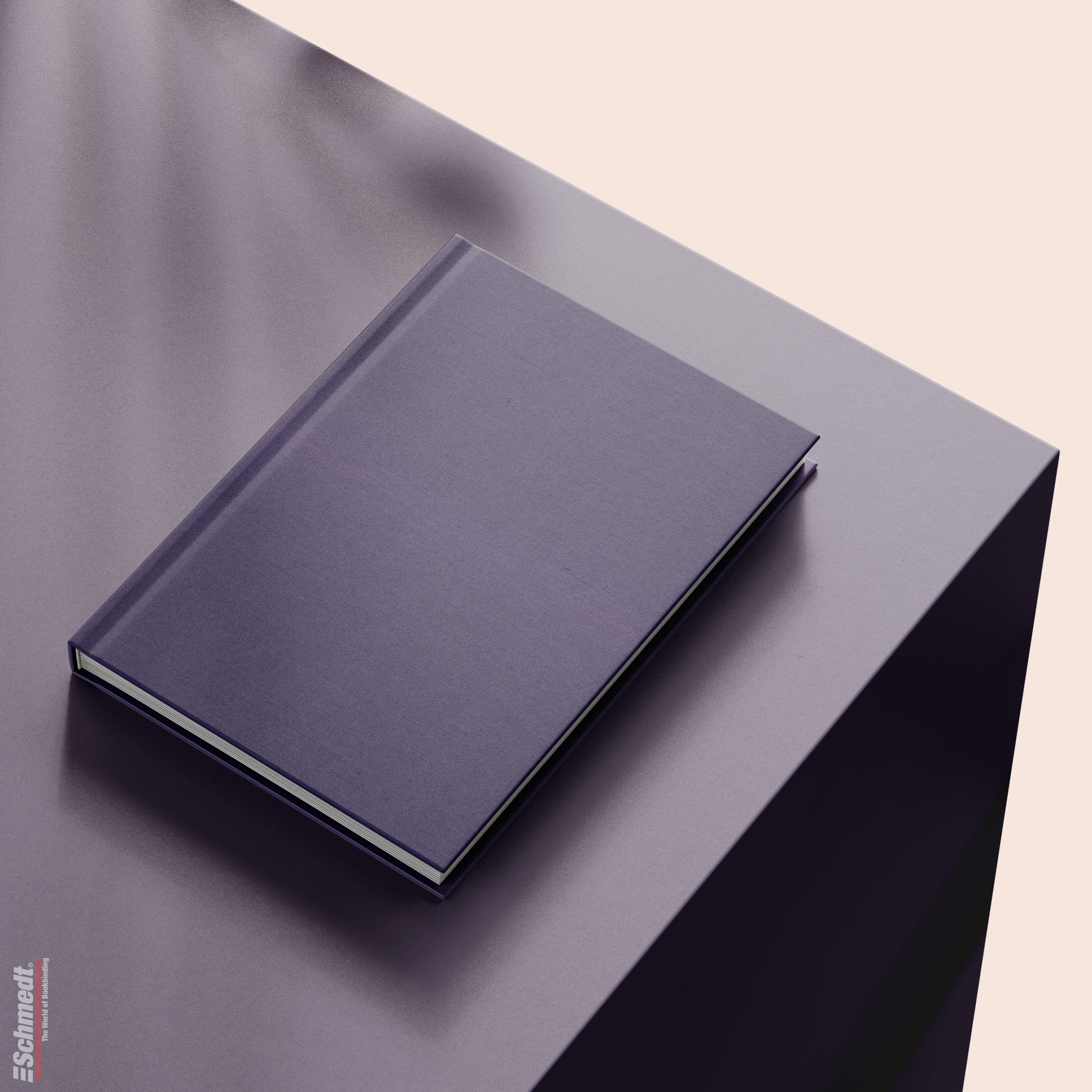 Ora • Buchleinen - Farbe 035 - lavendel - Anwendungen: für Bucheinbände, Notizbücher, Ordner, Mappen, Schuber, Kästen, Schachteln, Etuis, Ge... - Bild-4