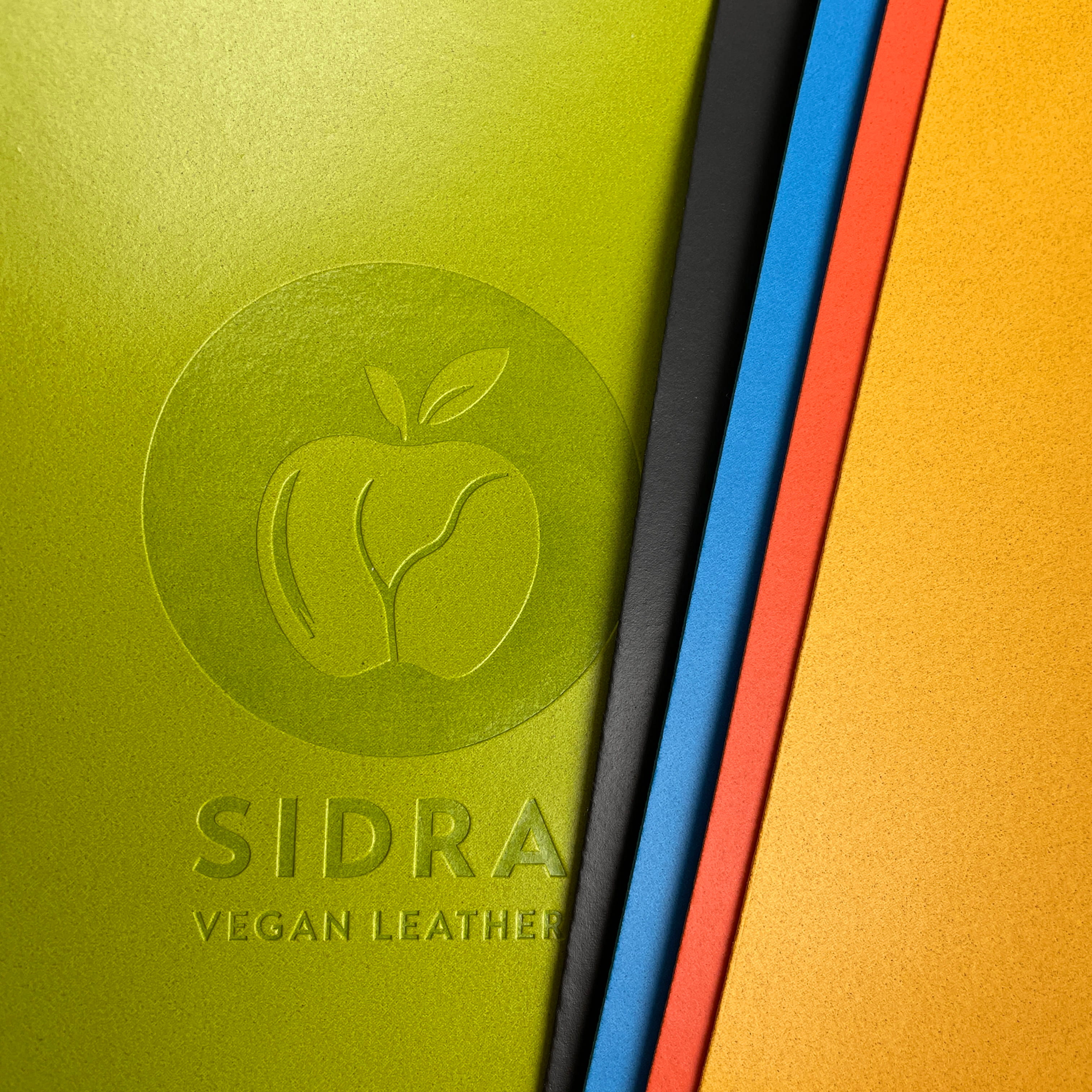 Sidra • Apple leather - vegan apple-based leather alternative - for high quality books, photo books, albums, menus, boxes etc.... - image-1