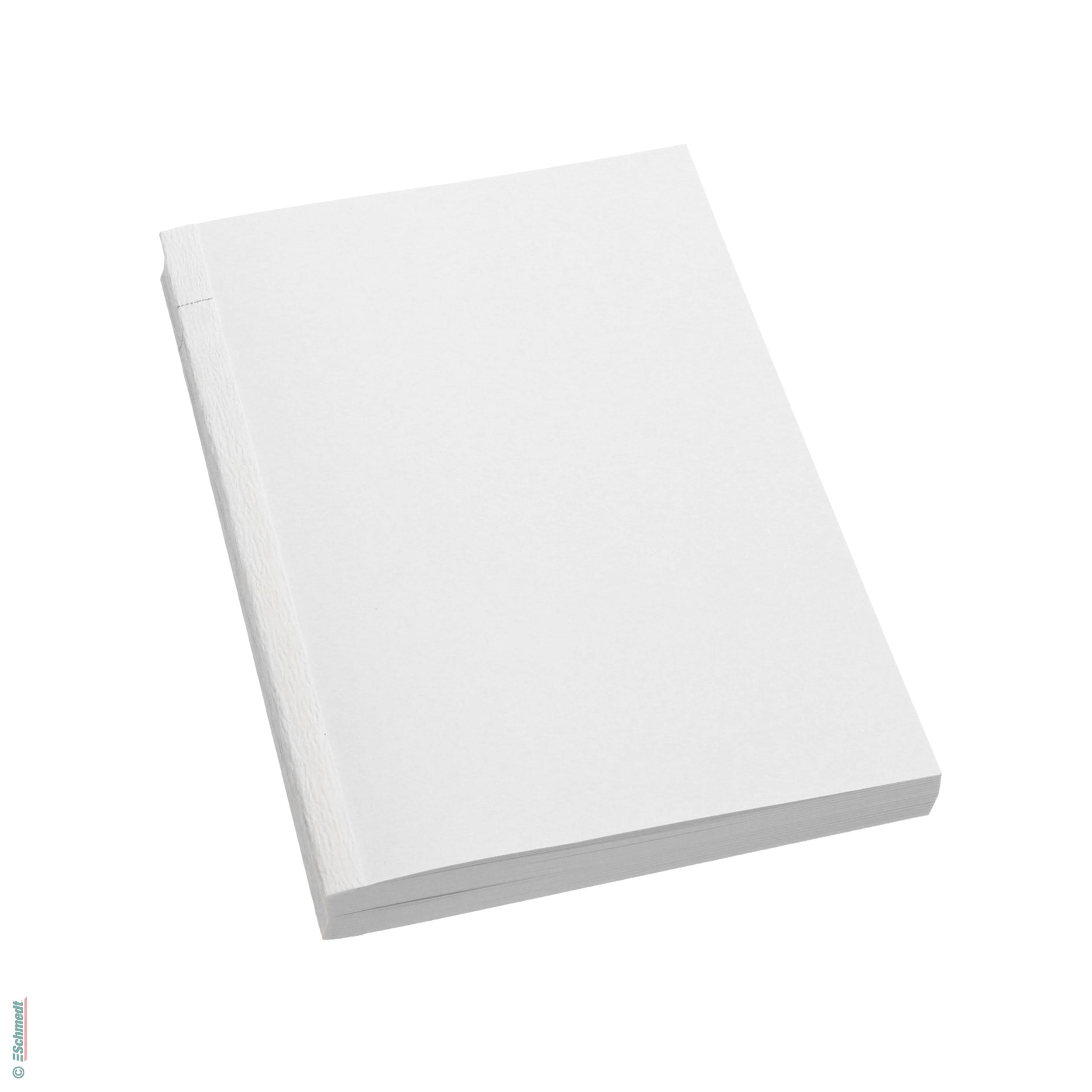 Book block blank for bullet journals - Colour bright white - Grammage 75 gsm - Grammage of endpaper (in gsm) 140 - Blank (empty) book block ...
