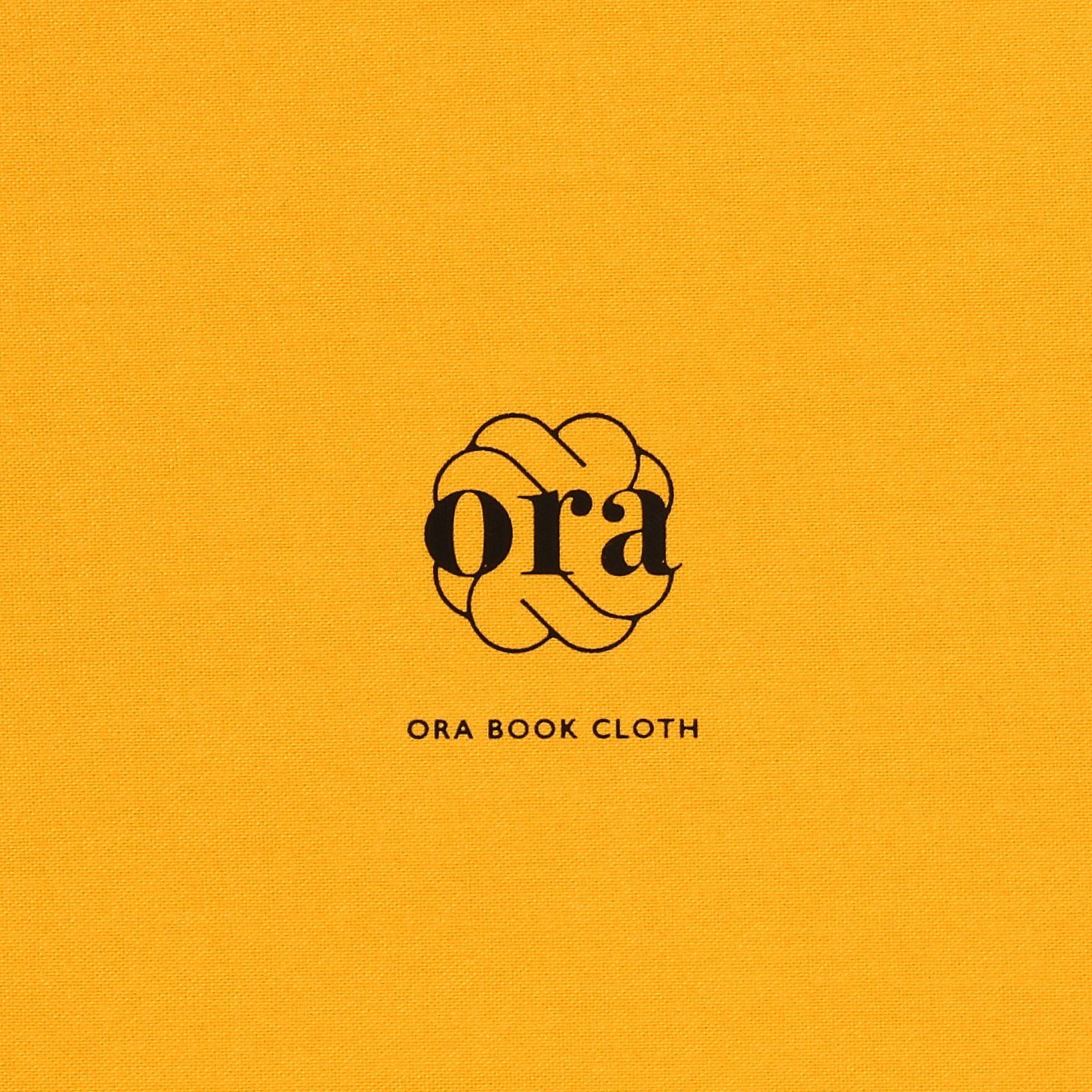 Ora • Buchleinen - Farbe 019 - sonnenblumengelb - Anwendungen: für Bucheinbände, Notizbücher, Ordner, Mappen, Schuber, Kästen, Schachteln, E... - Bild-1
