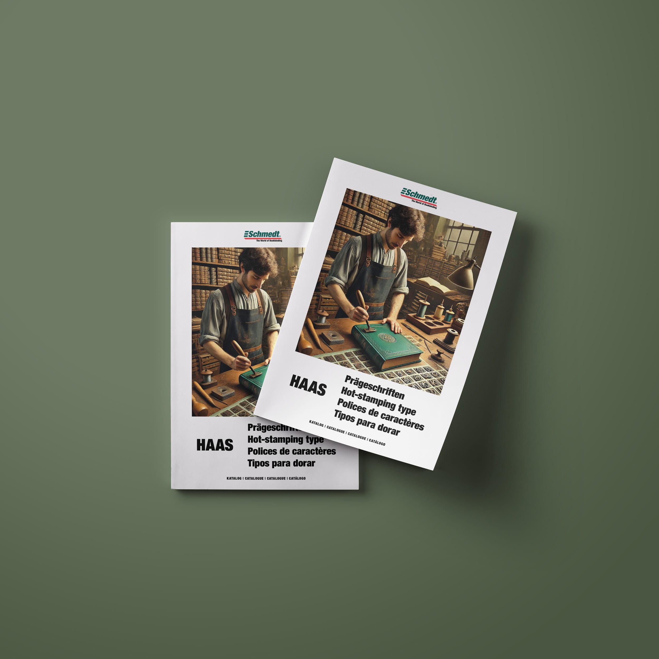 Catalogue: Haas Typestyles - made of zinc-aluminium - printed copy - In this special catalogue you will find illustrations of all available ...