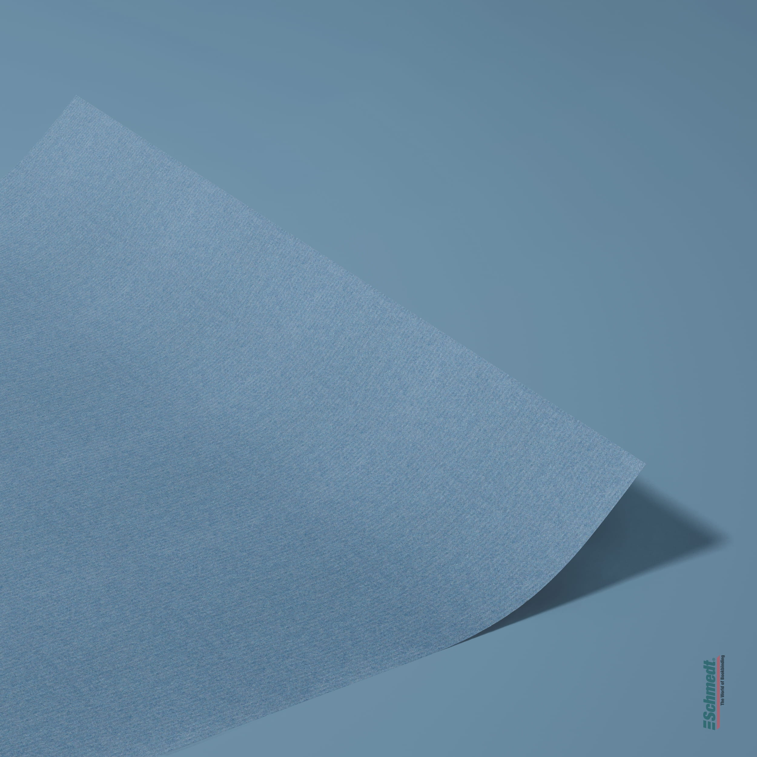 Bugra-Büttenpapier - Farbe 305 - blau - einsetzbar als Vorsatzpapier oder als exklusives Umschlag- und Einbandmaterial für Bücher. Geeignet ... - Bild-1