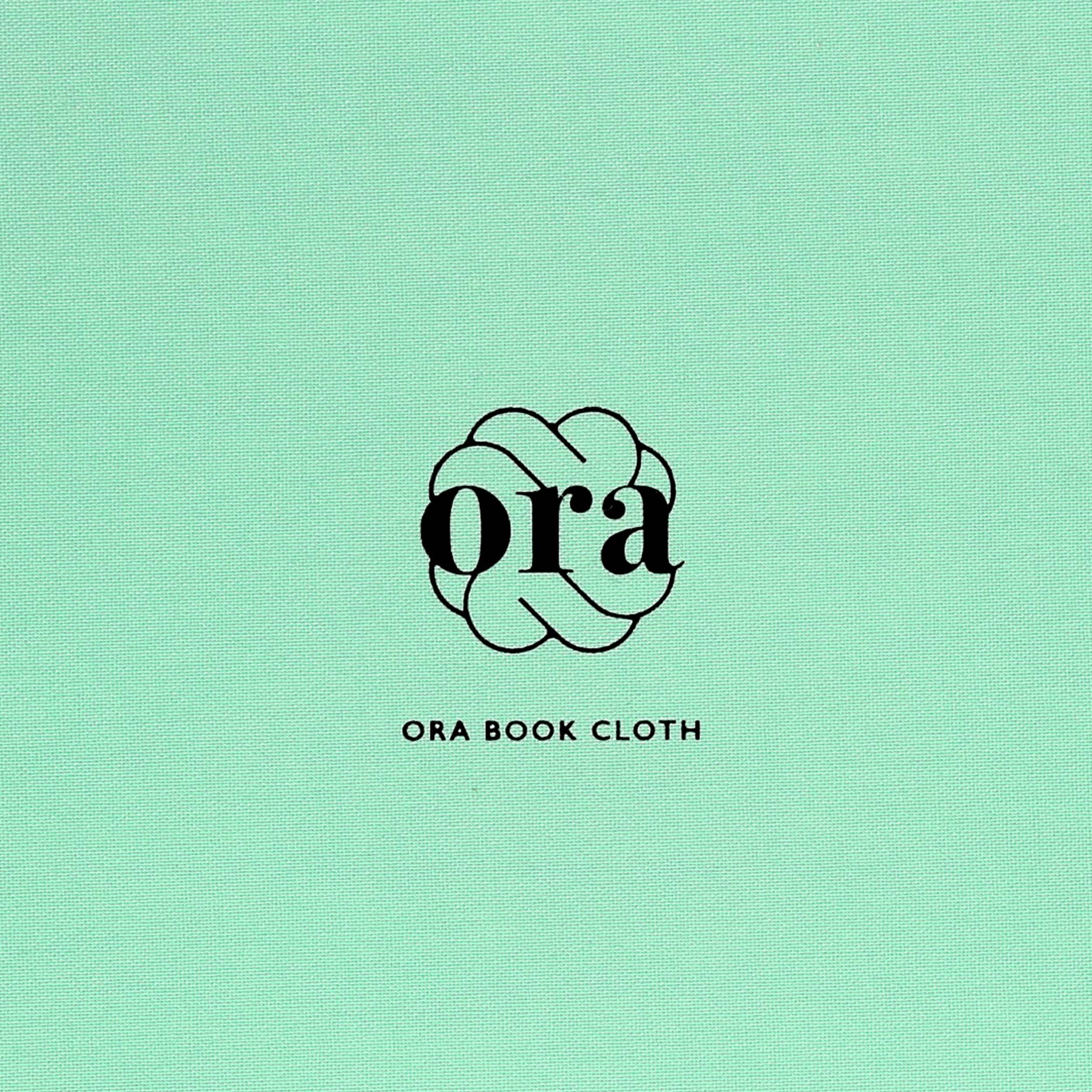 Ora • Buchleinen - Farbe 001 - pastellmint - Anwendungen: für Bucheinbände, Notizbücher, Ordner, Mappen, Schuber, Kästen, Schachteln, Etuis,... - Bild-1
