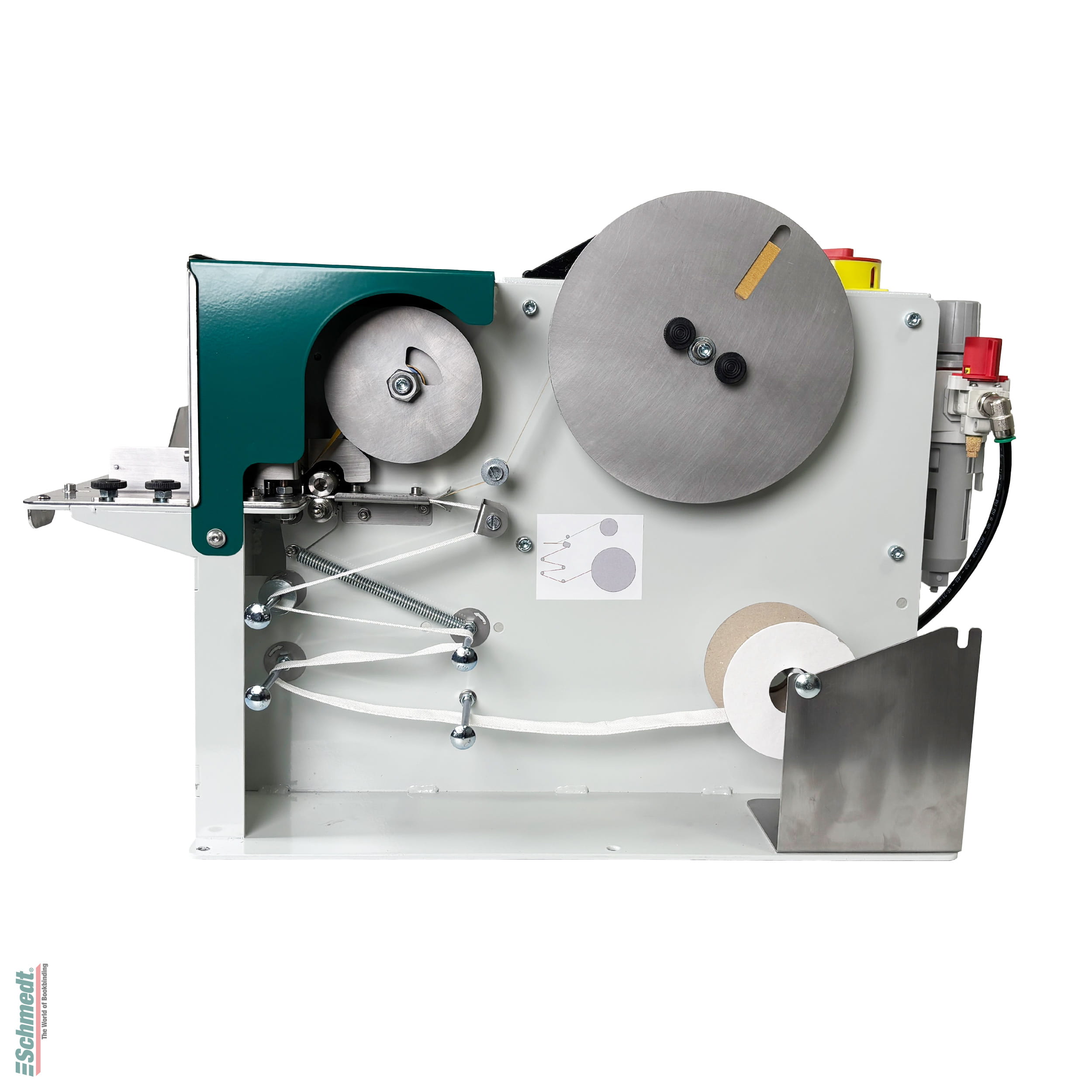 PräziBand • Machine à tranchefiler - pour attacher facilement le tranchefile sur corps d'ouvrages - Applications : livres à couverture rigid... - image-1