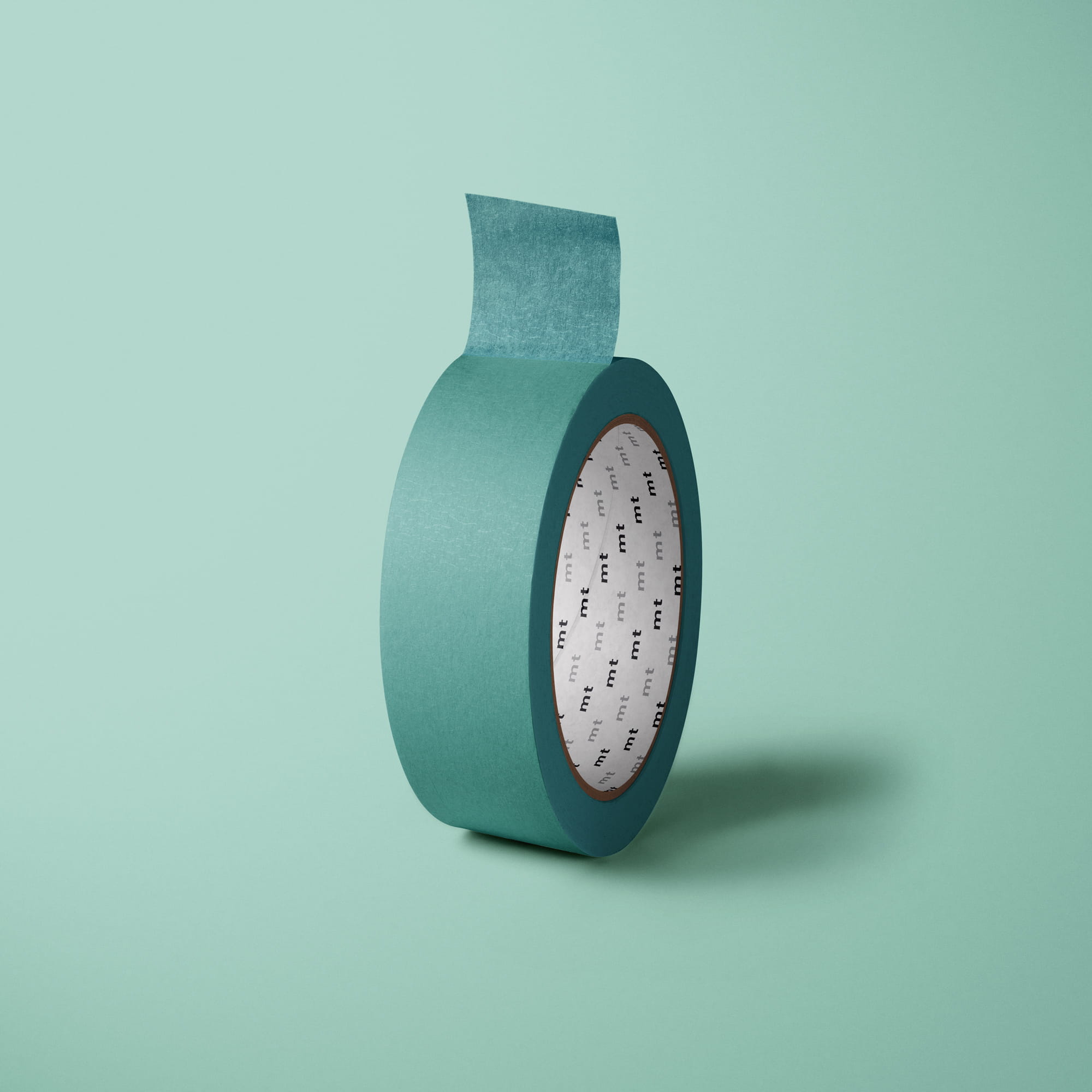 Washi Tape / Masking Tape | Glänzend - Farbe 07 - grün - Anwendungen: Verzierung von Fotoalben, Scrap Books, Geschenken, Kalendern uvm.... - Bild-1