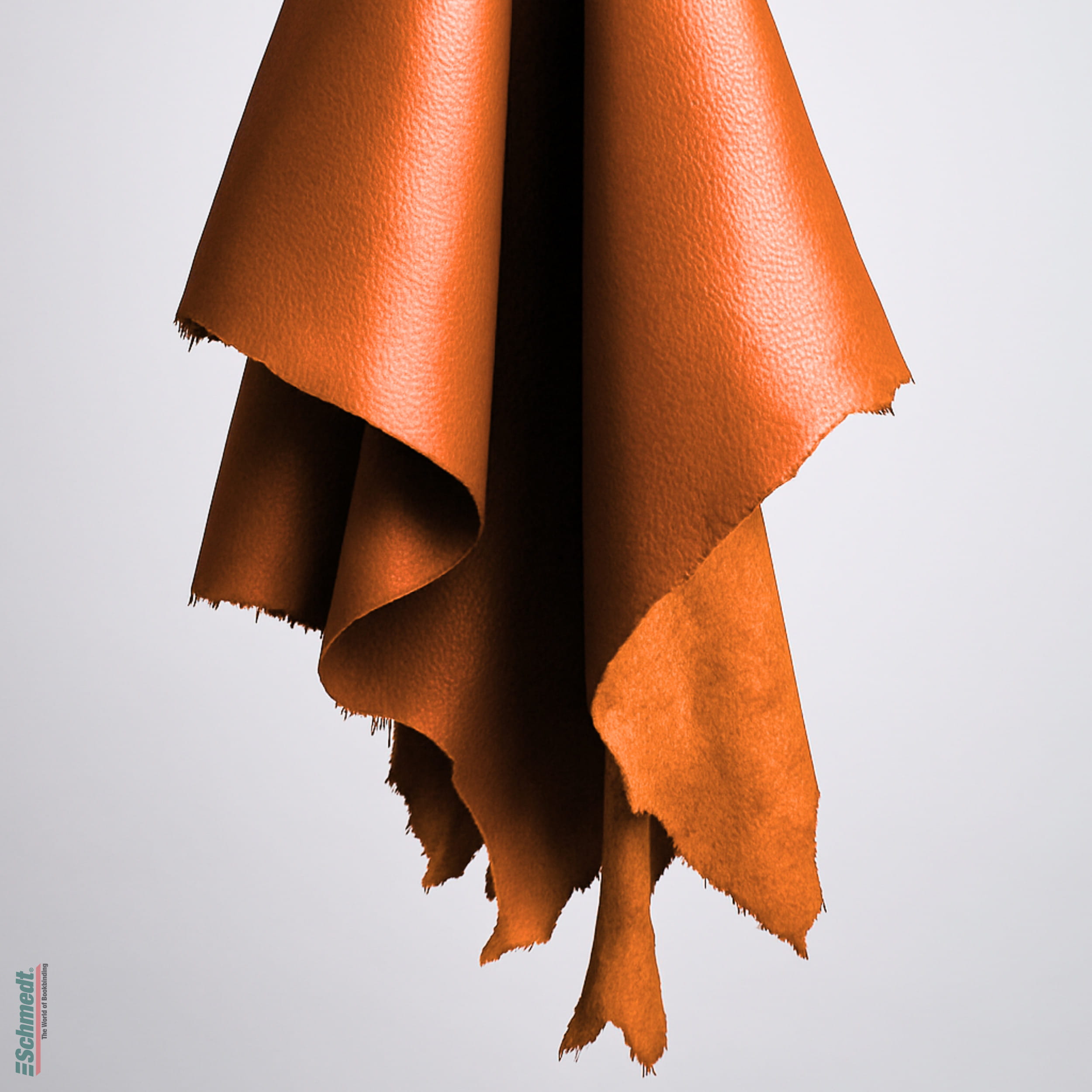 Oase-Ziegenleder - Voll-Leder - Farbe 042 - orange - Größe I - Standard - zur Herstellung von hochwertigen Büchern mit Echtleder-Einband ode... - Bild-1