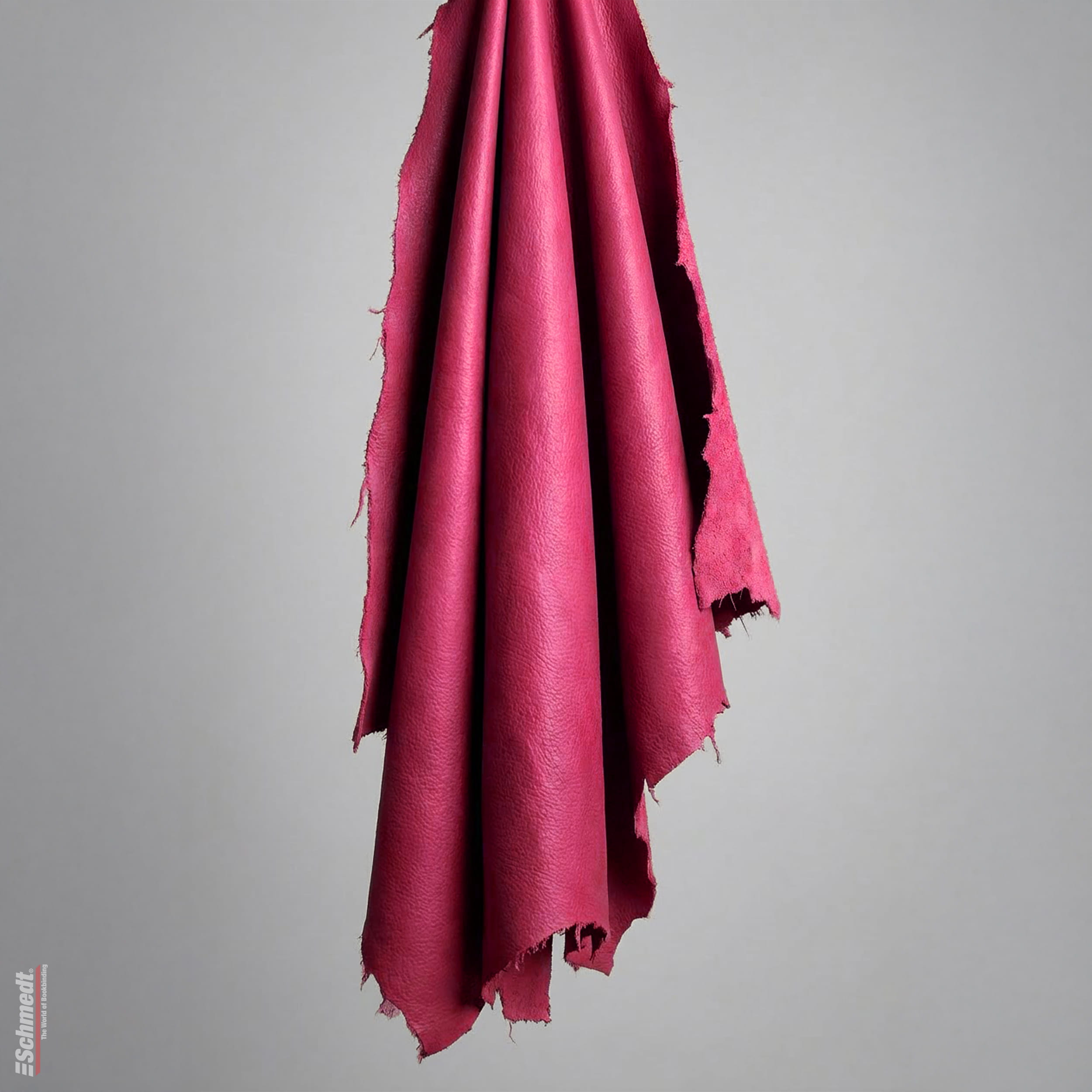 Chevreau Type "Oase" - Couleur 041 - rose vif - Taille I - standard - pour la fabrication de livres de haute qualité avec couverture de cuir... - image-2