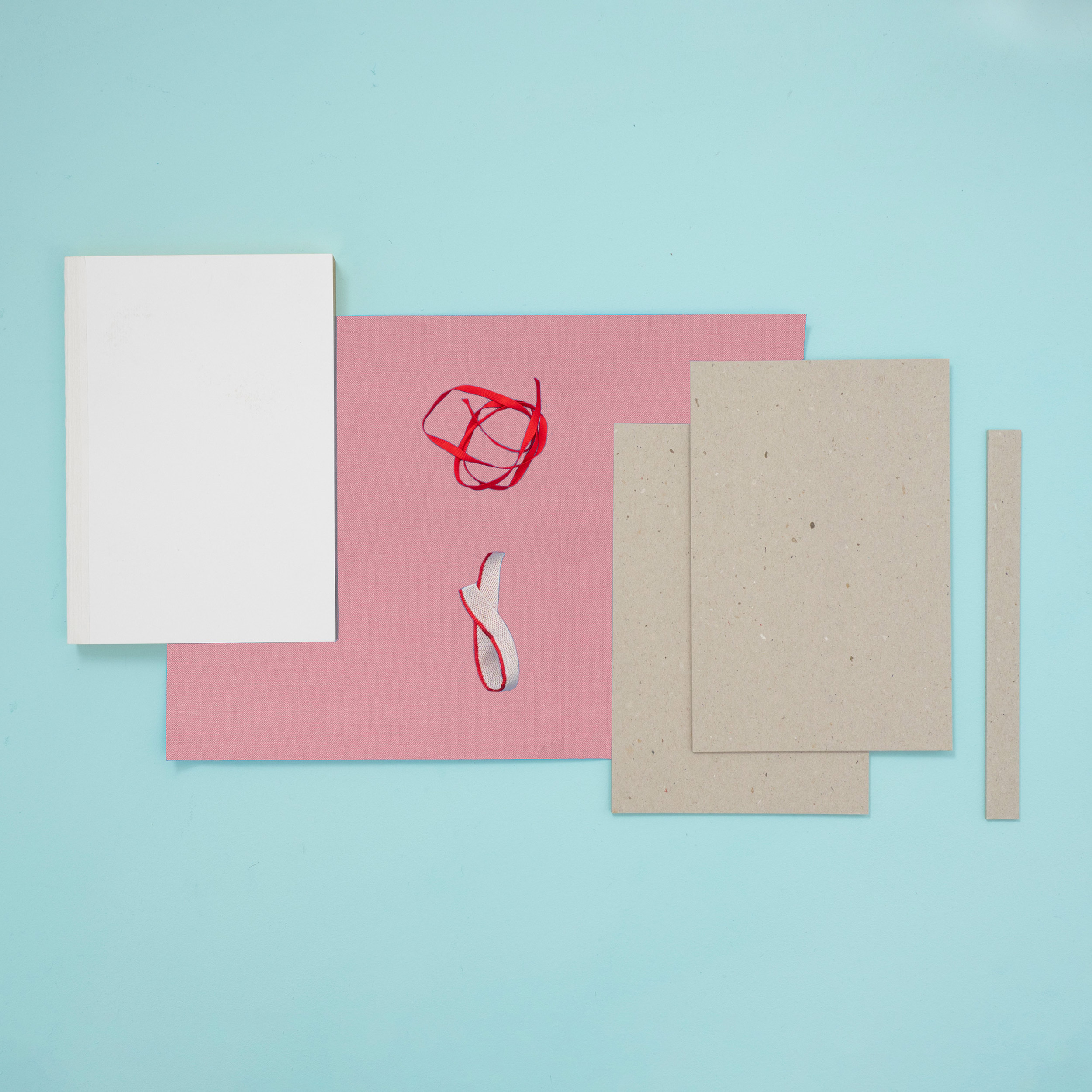 DIY Notizbuch Material Set - Einbandmaterial Ora 026-rosa - Tagebuch, Reiseerinnerungen, Rezepte-Sammlung, tägliche Aufgaben oder als Gesche... - Bild-4