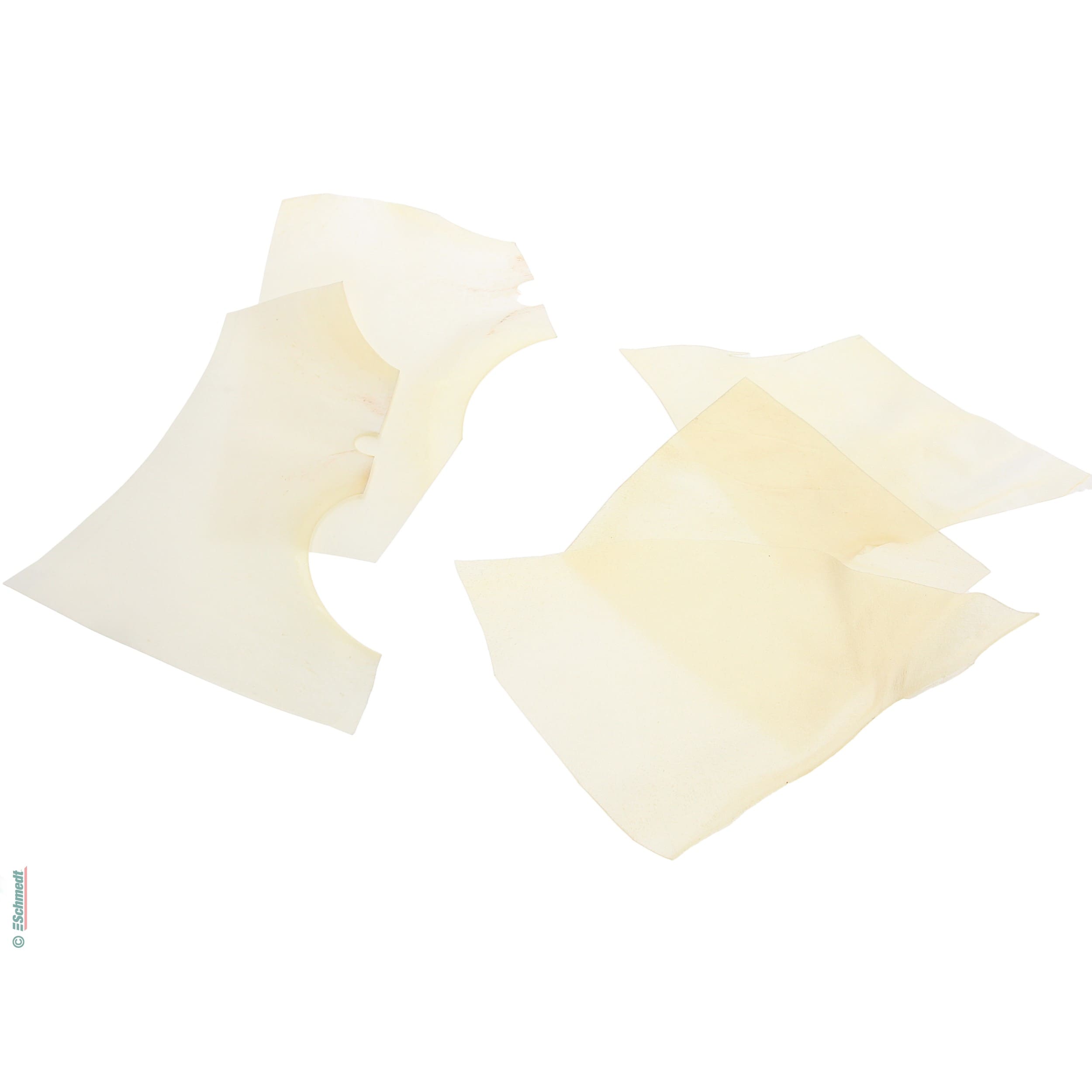 Parchment pieces - (from larger cuts) - for repair work...