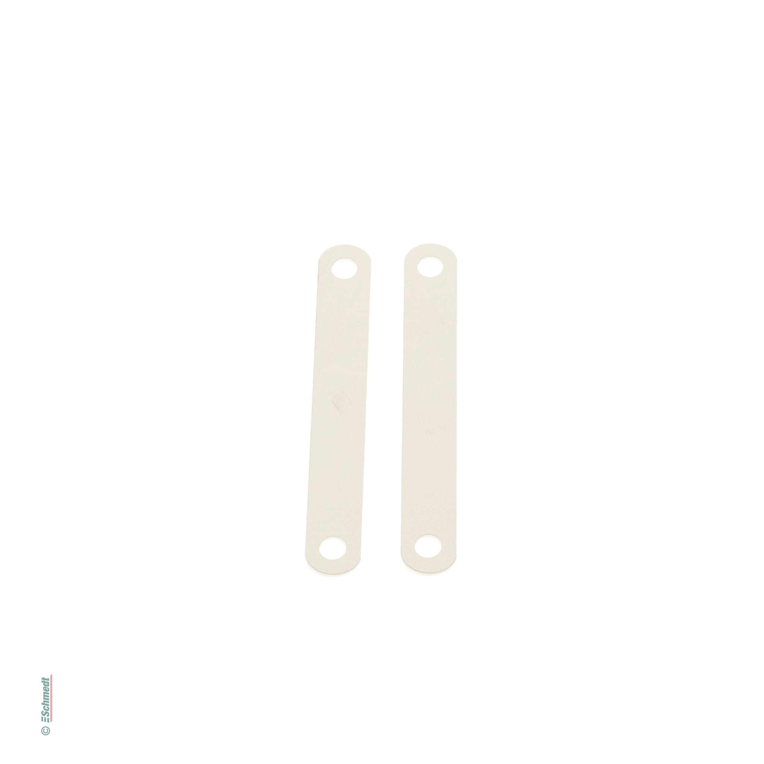 Compressor bars for filing prongs - Material Plastic - Colour white - Length (in mm) 95 - to cover filing prongs; prevent the prongs from be...