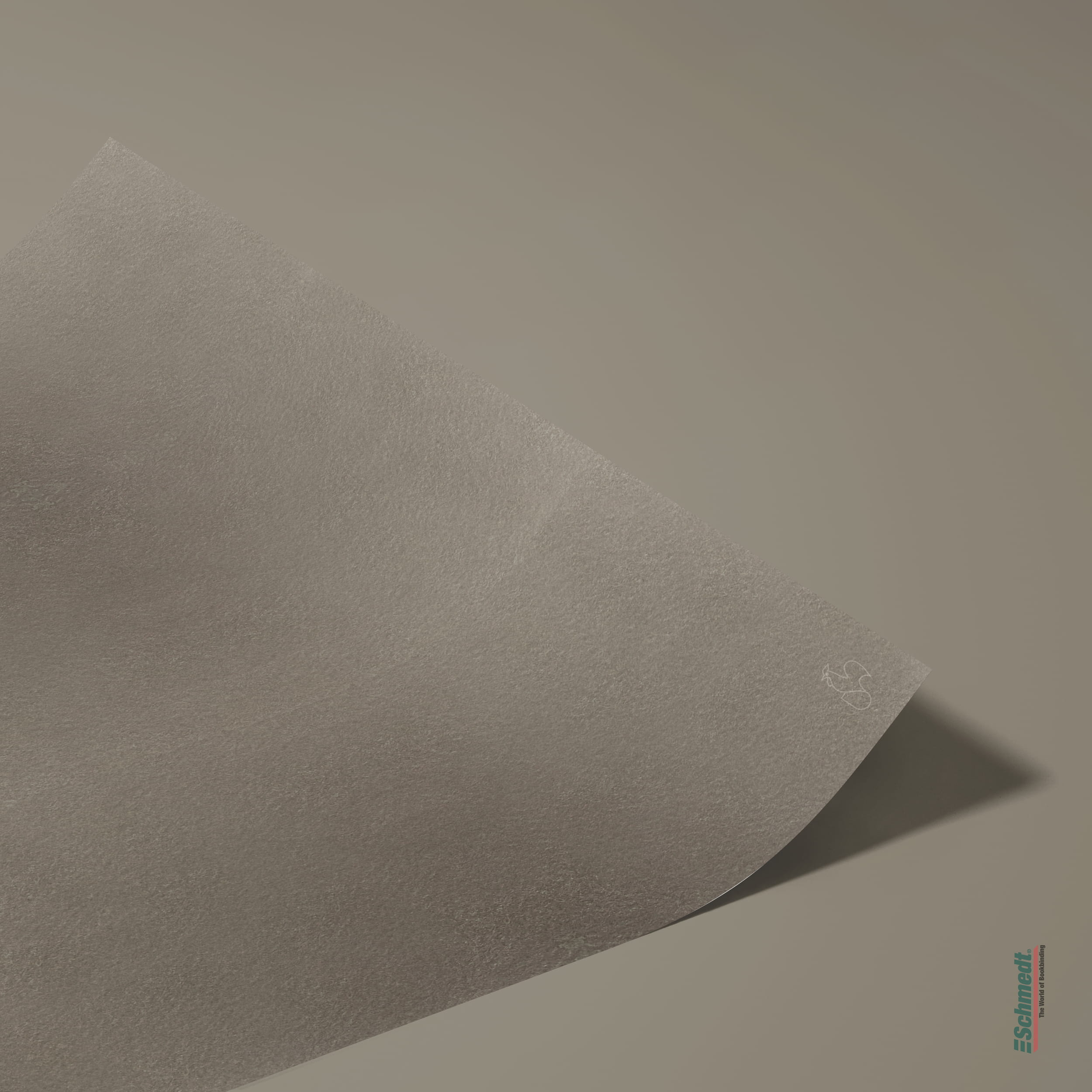 Ingres-Büttenpapier - Farbe 110 - mausgrau - einsetzbar als Vorsatzpapier oder als exklusives Umschlag- und Einbandmaterial für Bücher. Auch... - Bild-1