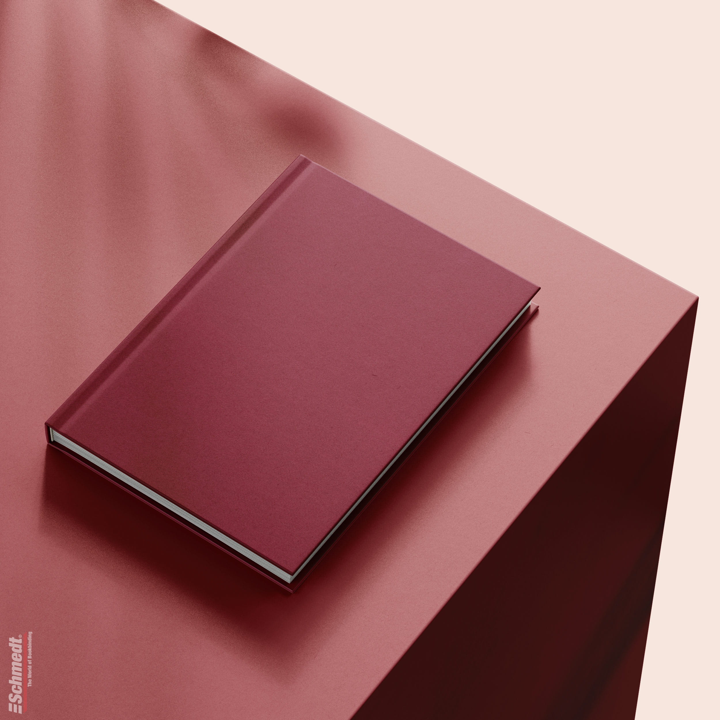 Ora • Buchleinen - Farbe 045 - purpur - Anwendungen: für Bucheinbände, Notizbücher, Ordner, Mappen, Schuber, Kästen, Schachteln, Etuis, Gesc... - Bild-3