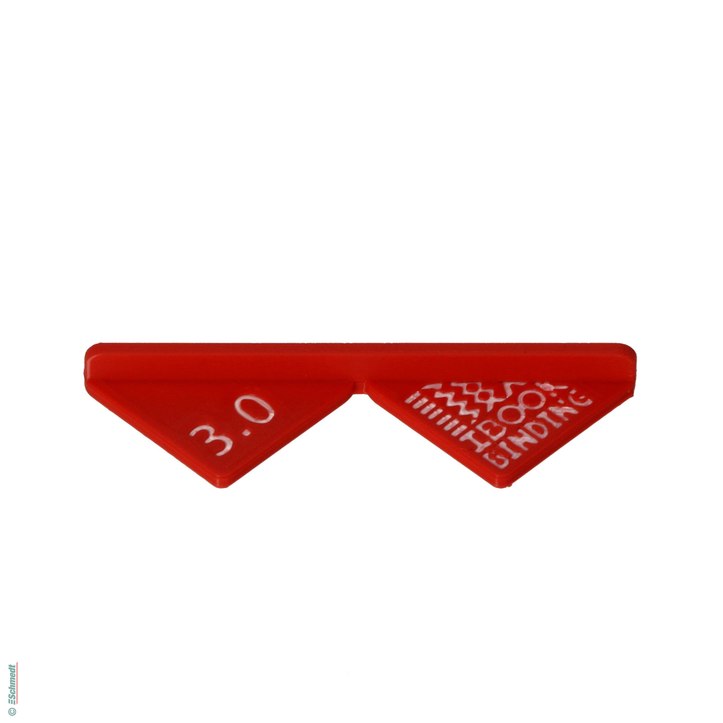 Corner cutting tool - Size 3.0 mm - Practical tool that enables the corner of the turned-in cover material on the book cover to be cut off a... - image-1