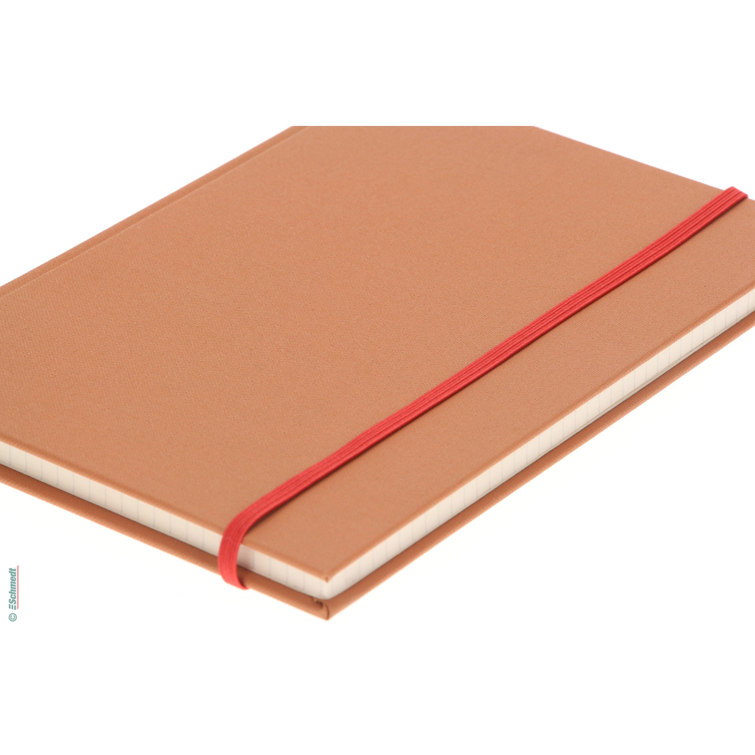 Ruban plat en caoutchouc, élastique • env. 7 mm de large - Couleur 004 - rouge - Longueur des rlx (en m) 10 - Peut aussi être équipée de gou... - image-1