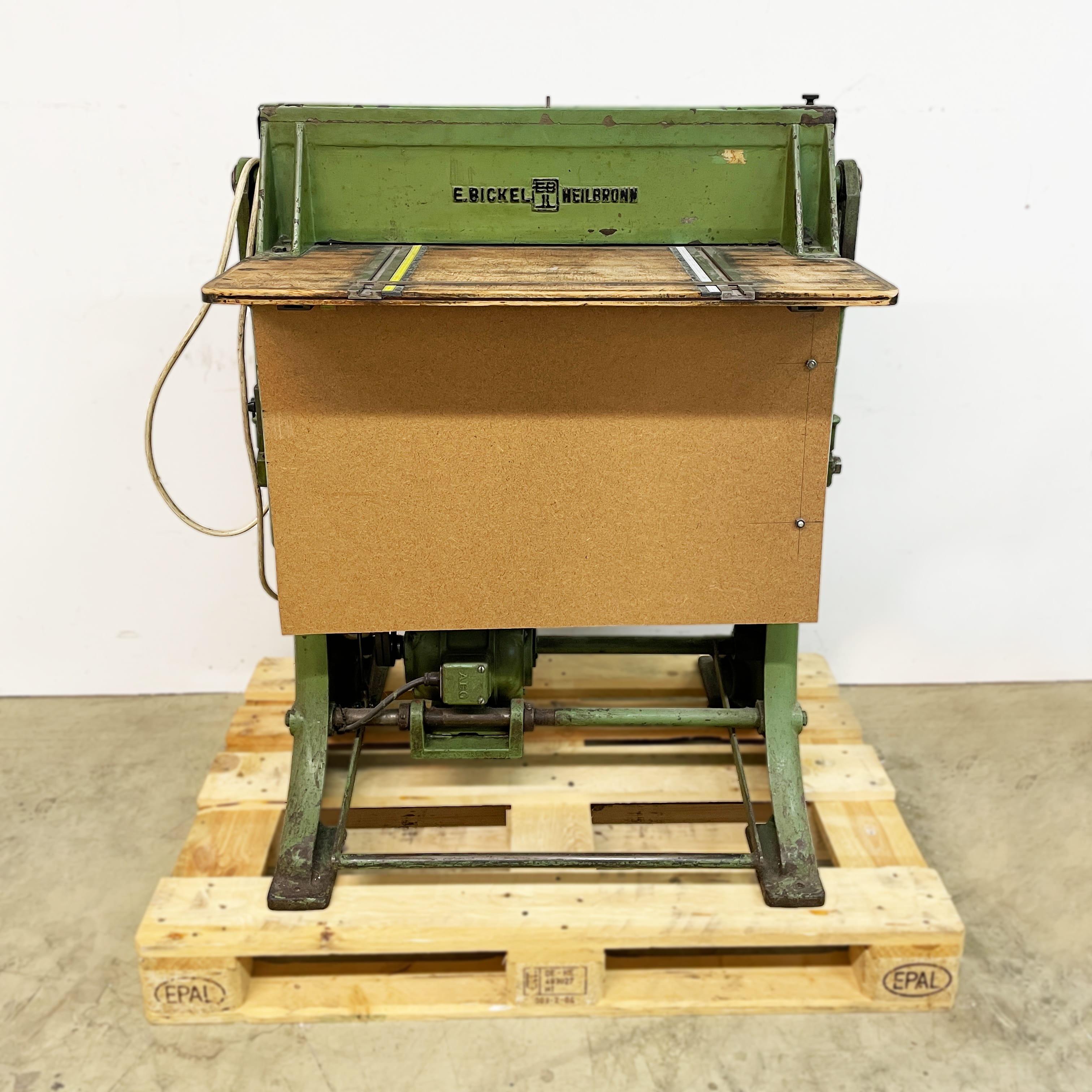 Creasing machine - Type E. Bickel Heilbronn... - image-1